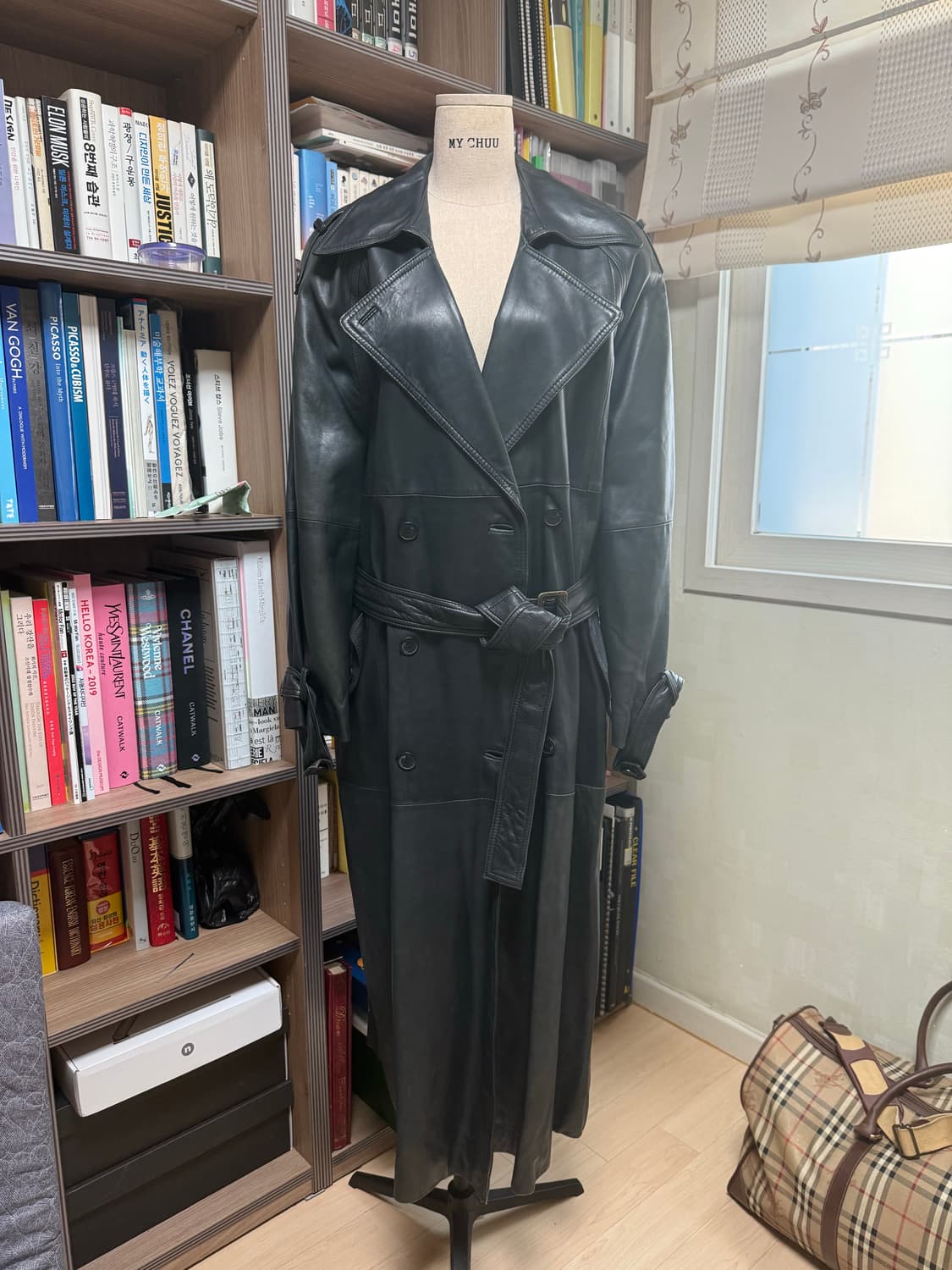 양가죽 롱코트 상품이미지1