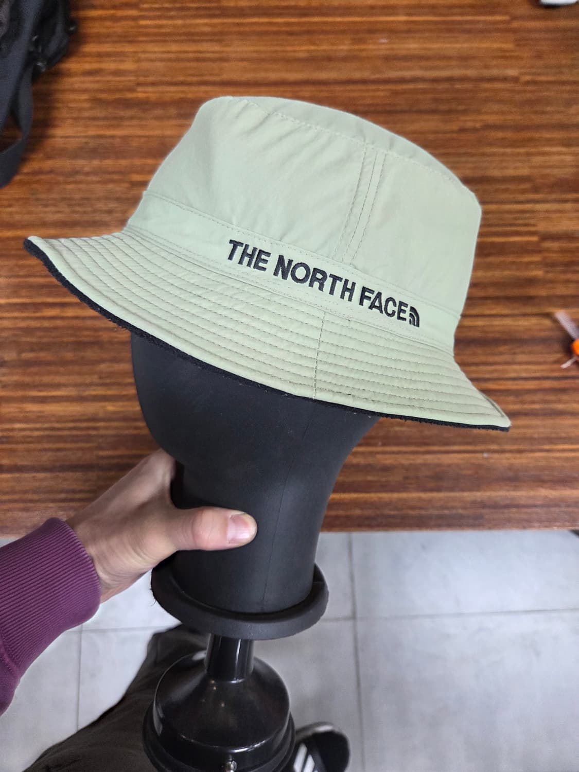 노스페이스 리버시블 플리스 버킷햇 m 상품이미지2