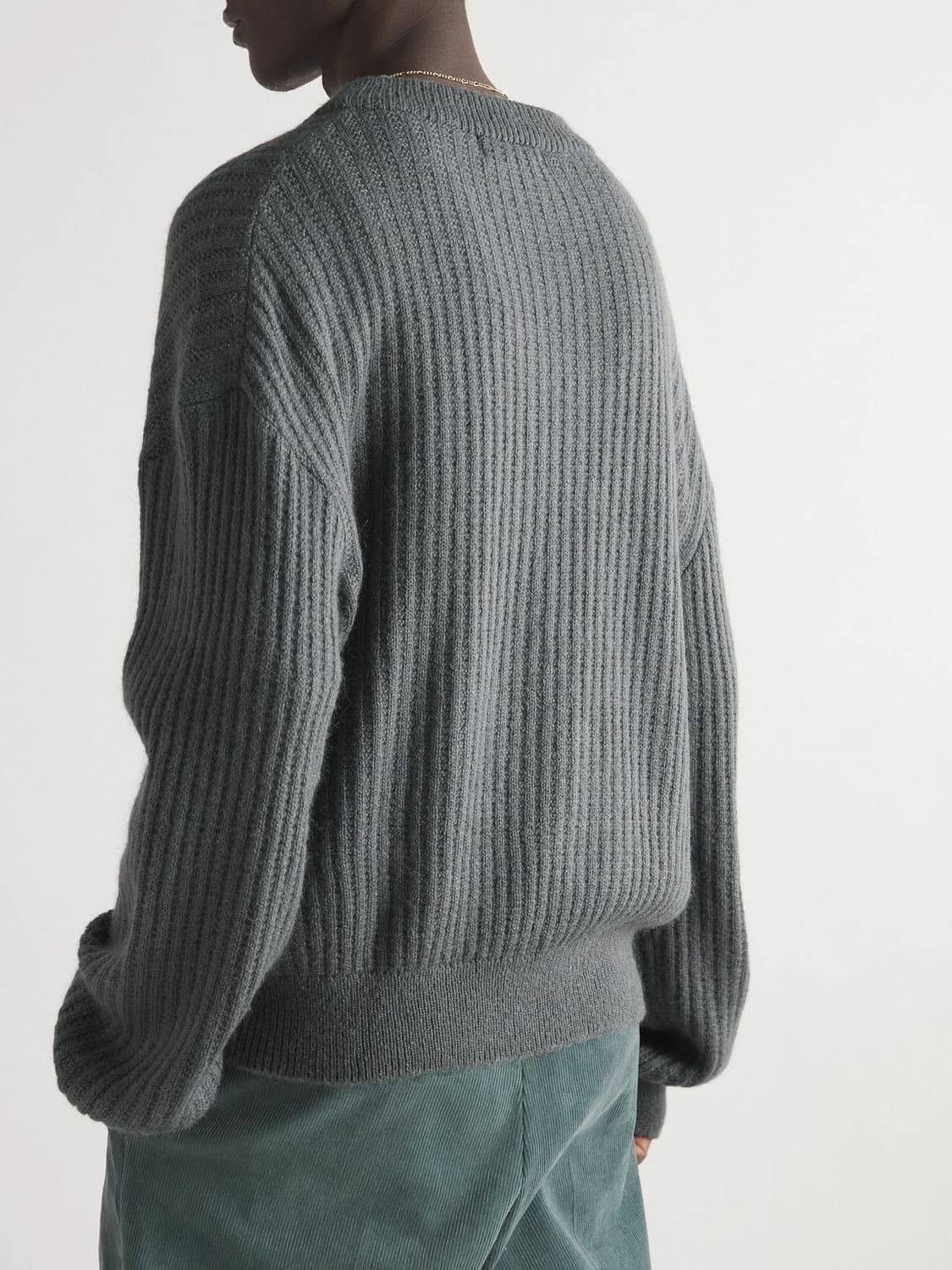 골지 울니트100_블루 (남성46) 상품이미지1