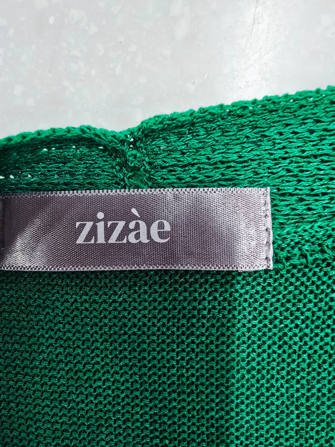 zizae 그린 브이넥 니트 가디건 상품이미지10
