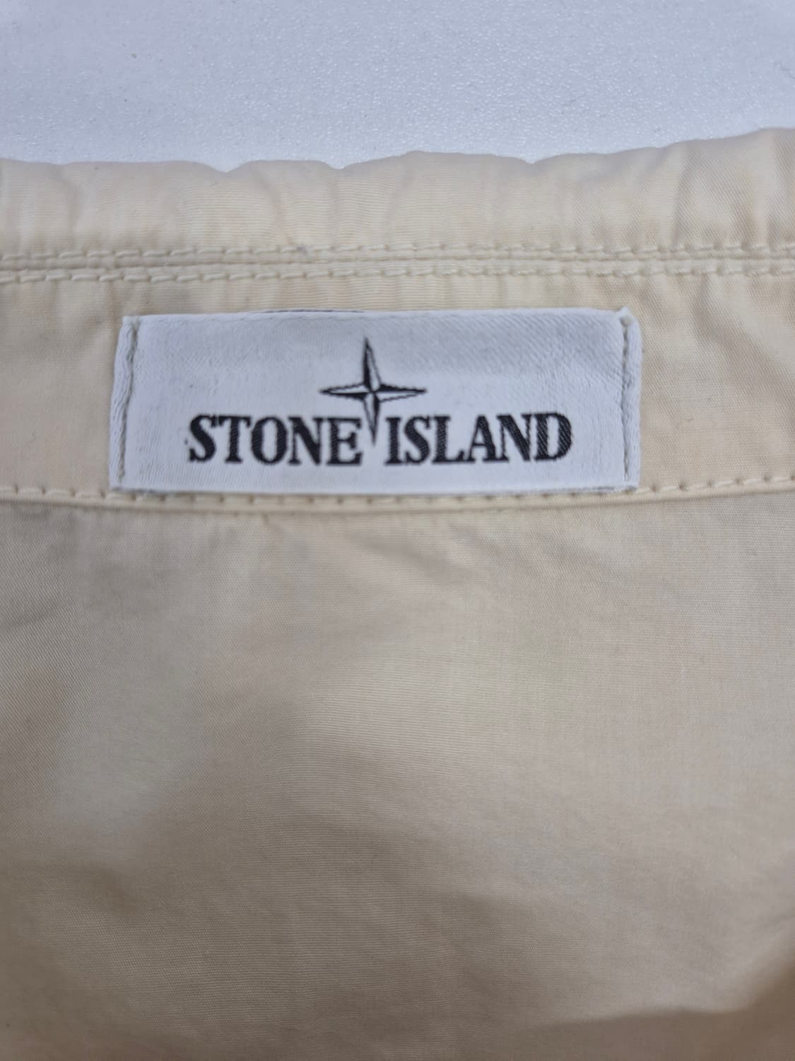 스톤아일랜드 올드이펙트 오버셔츠 아이보리 자켓 /3XL(정품) 상품이미지2