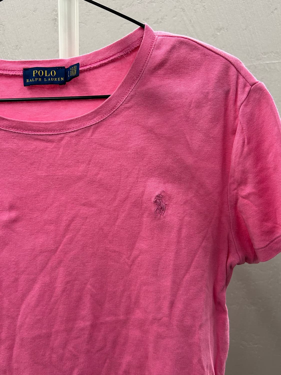폴로 랄프로렌 핑크 반팔 티셔츠 상품이미지5