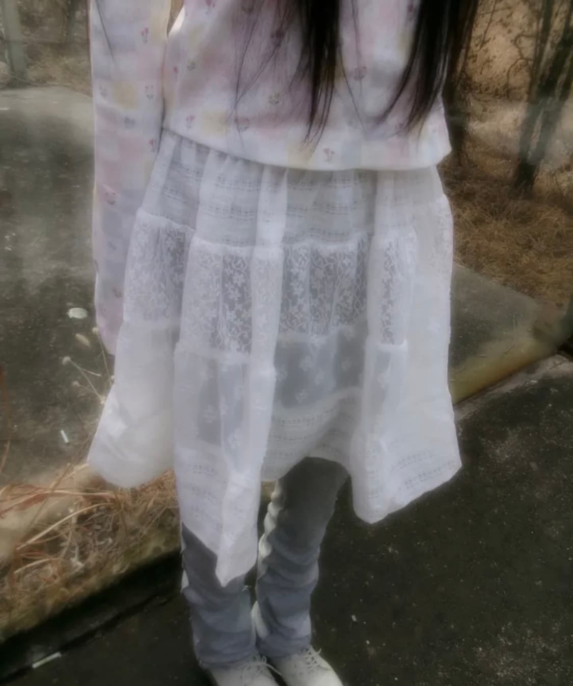 지그재그 젤레나 소나 미디레이스 스커트 에이블리모리걸빈티지오헤시오코이세이 상품이미지1