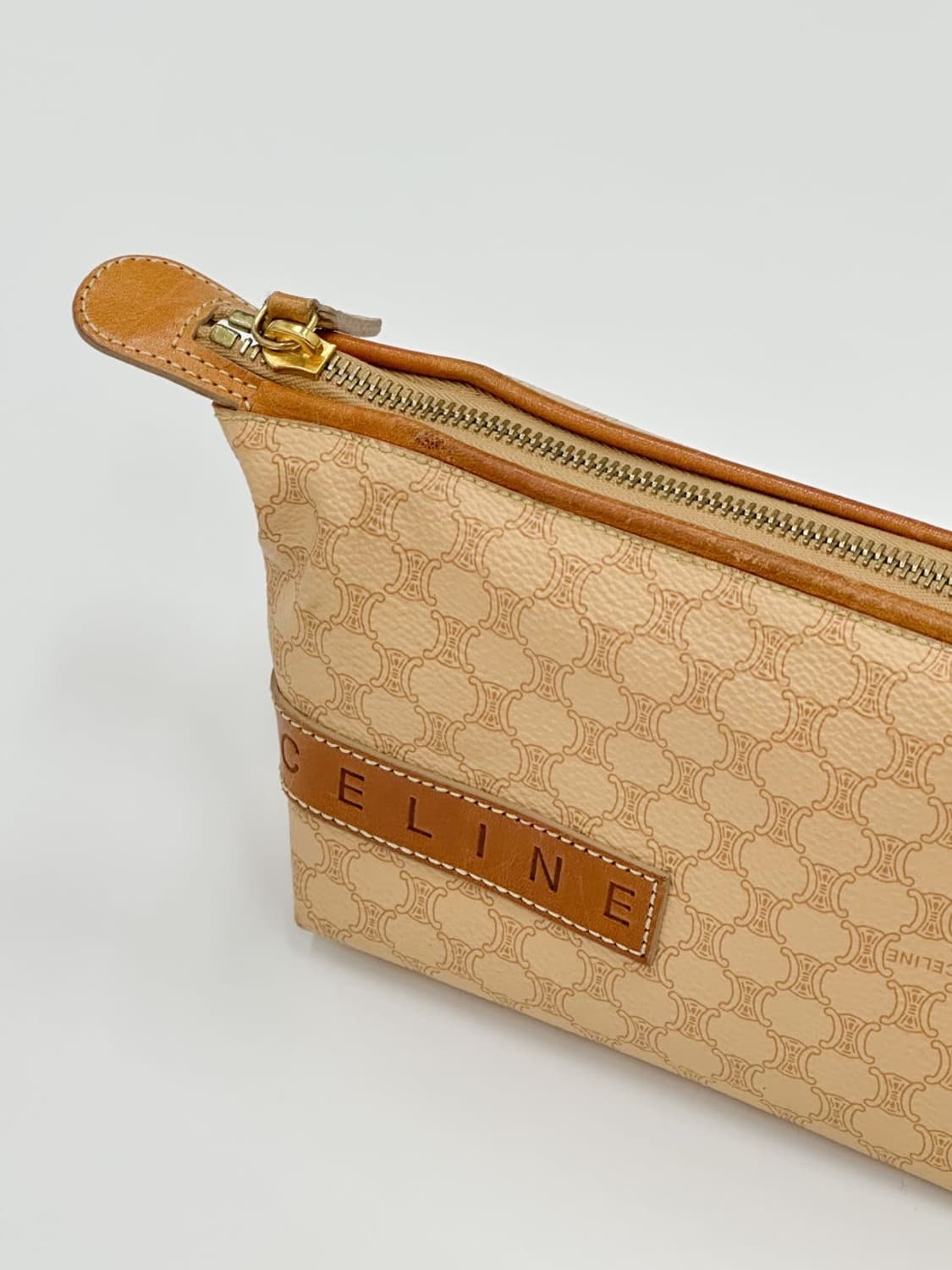 celine / 셀린느 베이지 마카담 파우치  상품이미지6