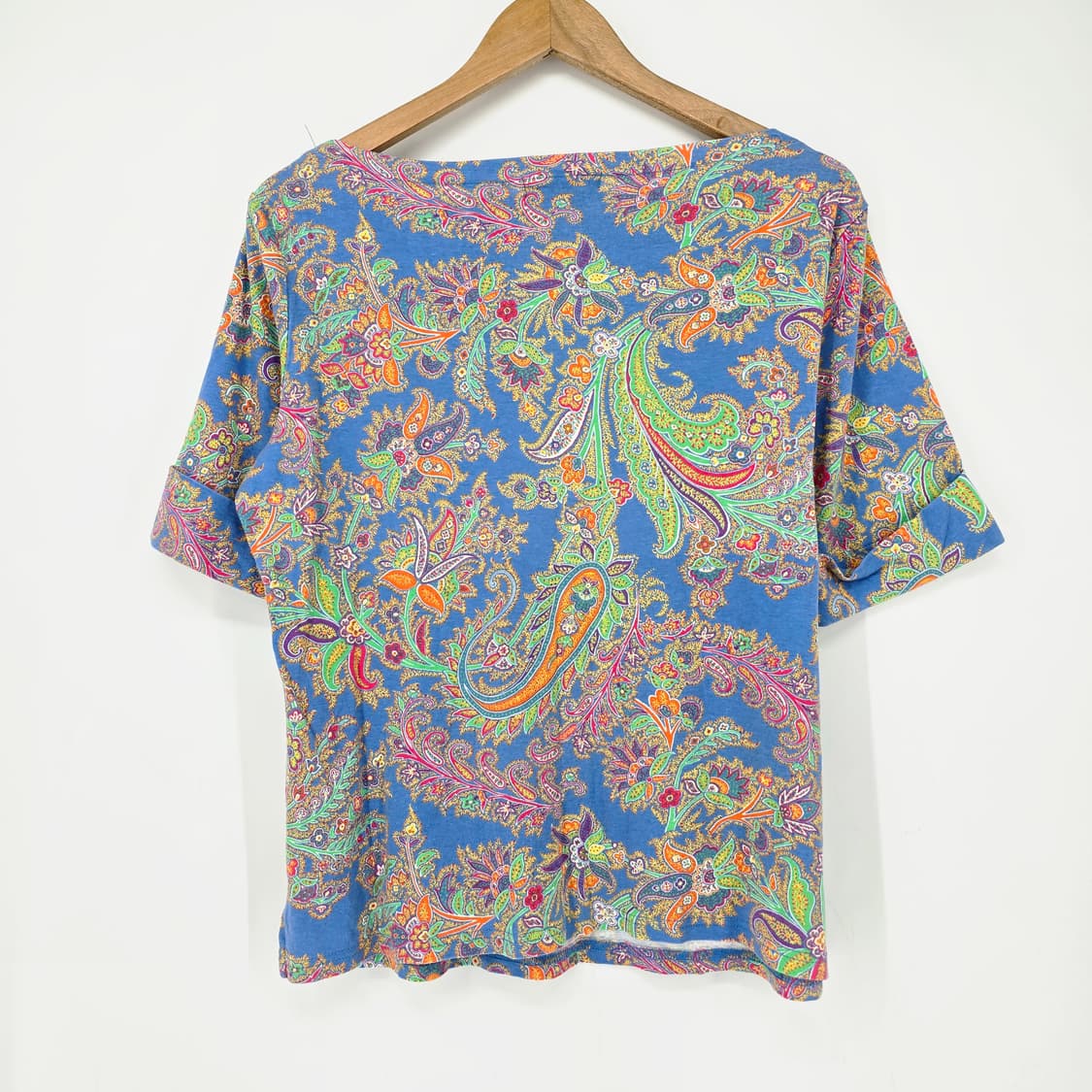 로렌 랄프로렌 페이즐리 반팔 티셔츠 상품이미지7