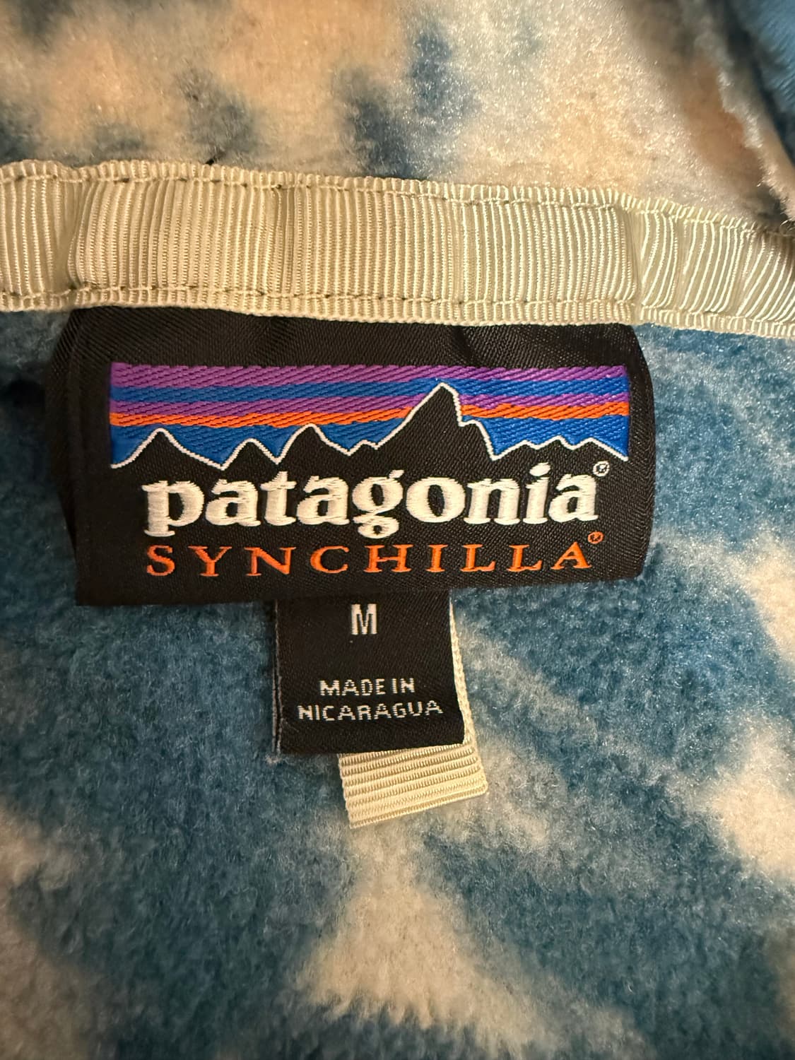 파타고니아 신칠라 타이다이 m사이즈 상품이미지3