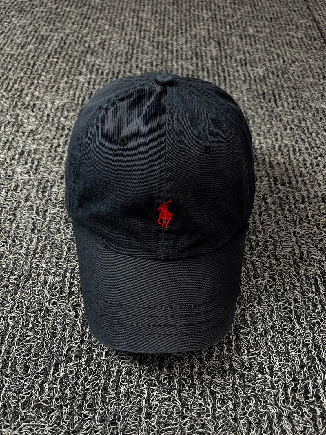 폴로 랄프로렌 포니 가죽 스트랩 볼캡 블랙 1491 상품이미지2