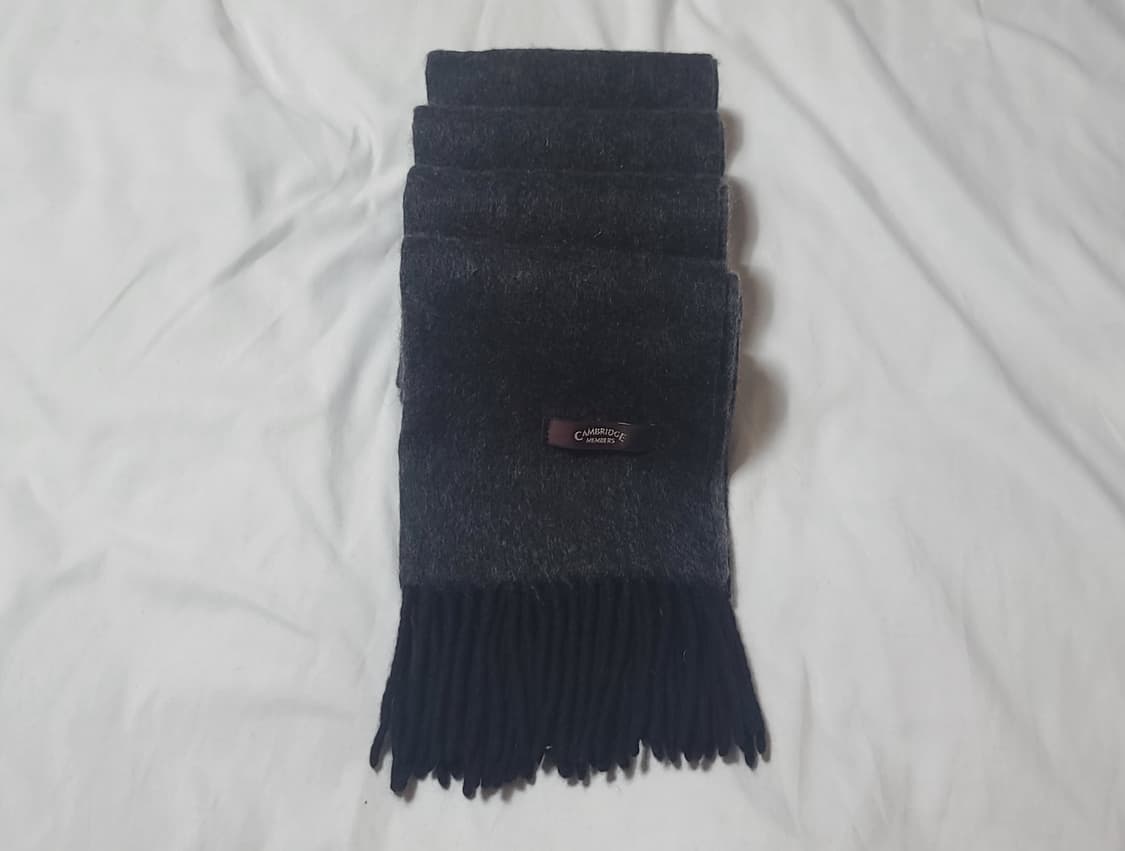 Cambridge Members 캠브릿지 멤버스 캐시미어 양면 머플러 상품이미지4