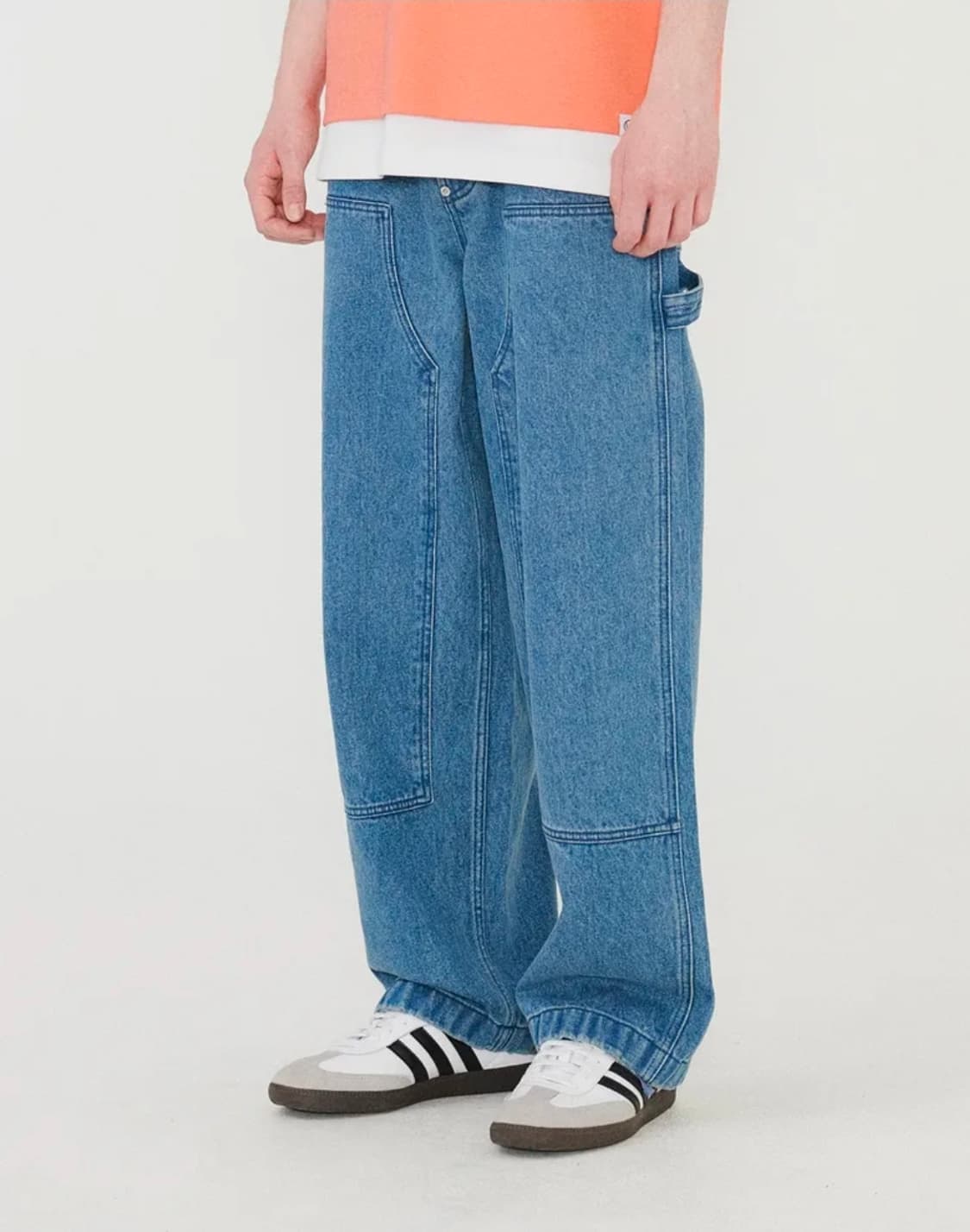 헤지스 카펜터 데님 팬츠 상품이미지1