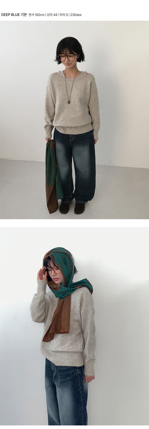 Festo Vintage Wide Jeans (YL/DY/DB) 상품이미지8
