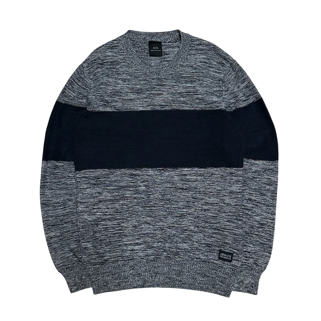 [XS] 아르마니 익스체인지 배색 니트 상품이미지1