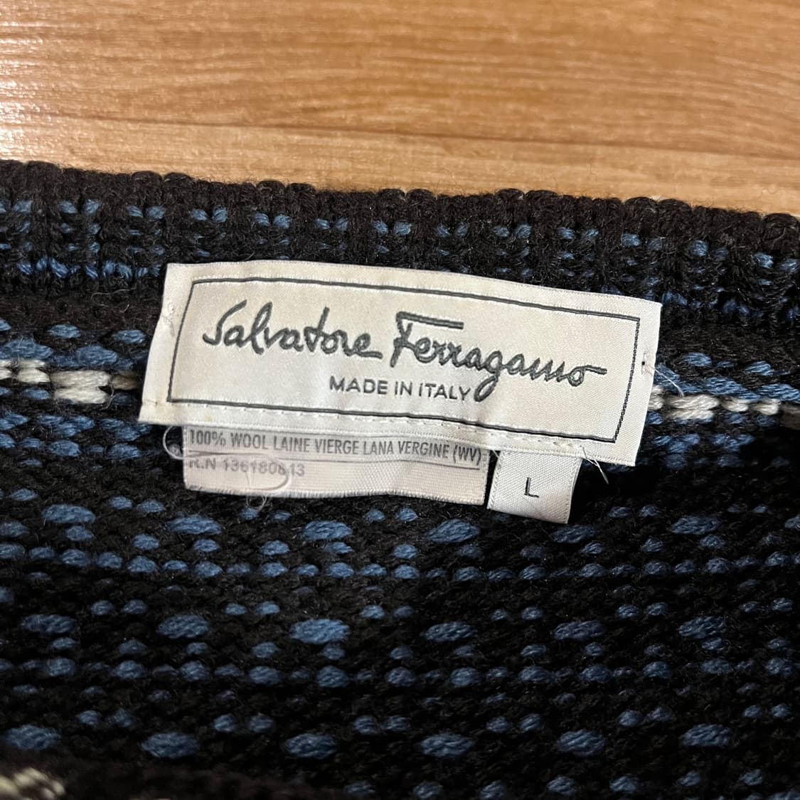 [100] 페라가모 페어아일 니트 상품이미지3