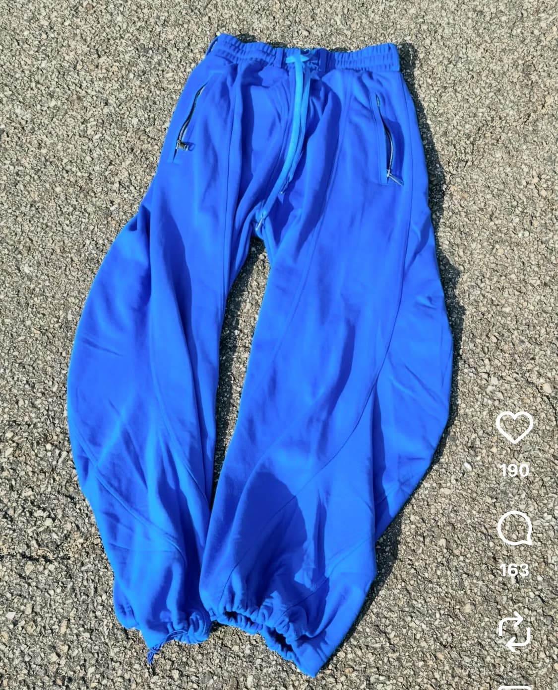 온리 스웻팬츠 와이드 스웻팬츠 상품이미지4