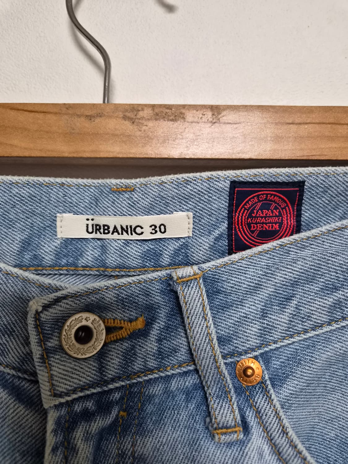 얼바닉Urbanic30 연청 스트레이트 데님 Free P-189 상품이미지5