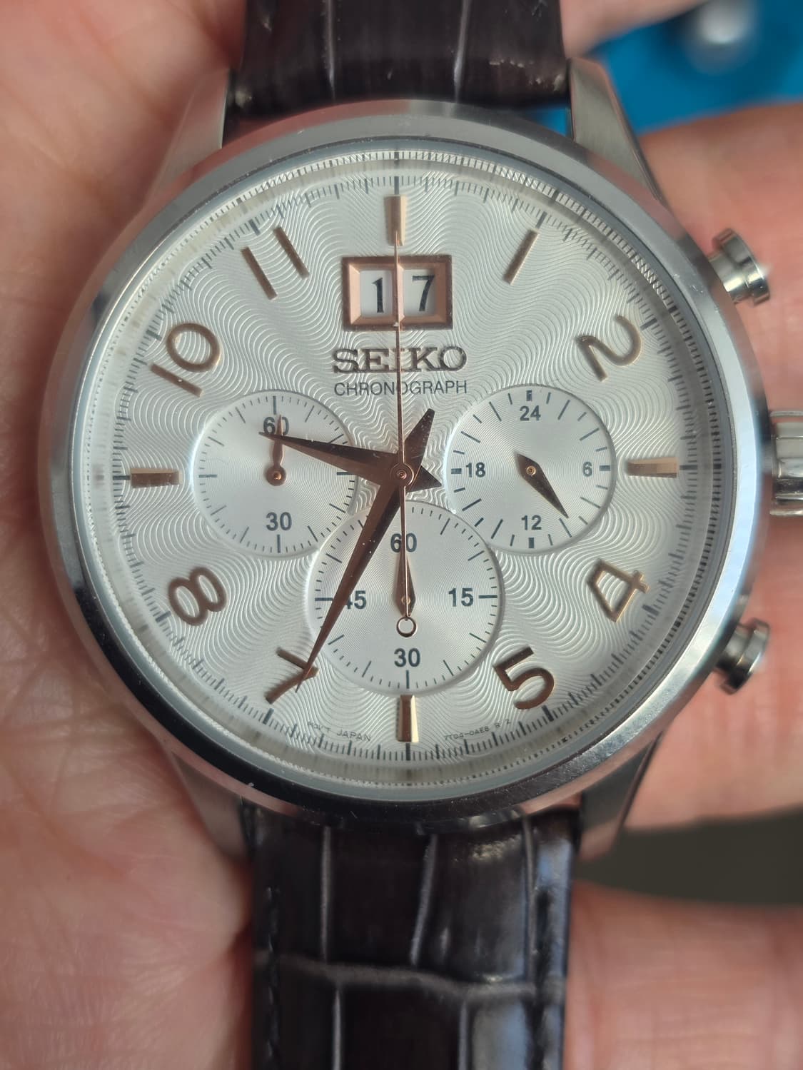 세이코 (SEIKO) 네오 클래식 크로노그래프 SPC087P1 시계 상품이미지1