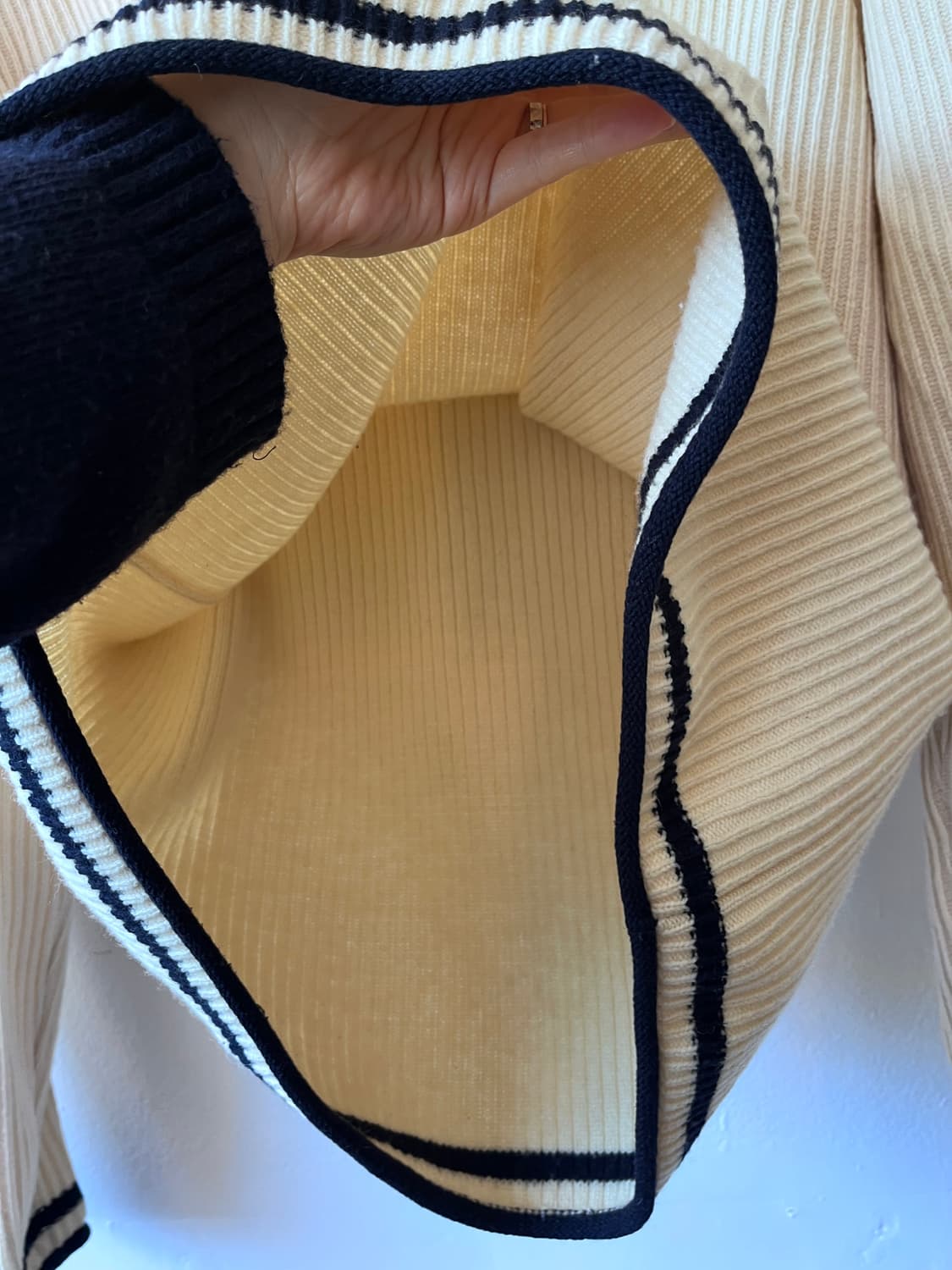 빈폴 남성 터틀넥반집업니트 100사이즈 상품이미지5