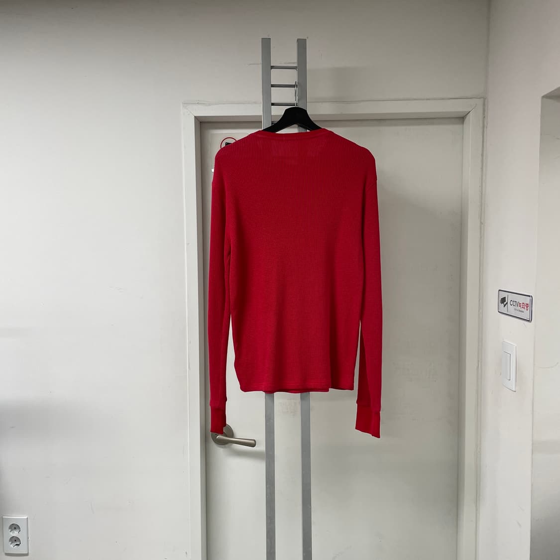 폴로 랄프로렌 와플 긴팔 티셔츠 레드 L 상품이미지6