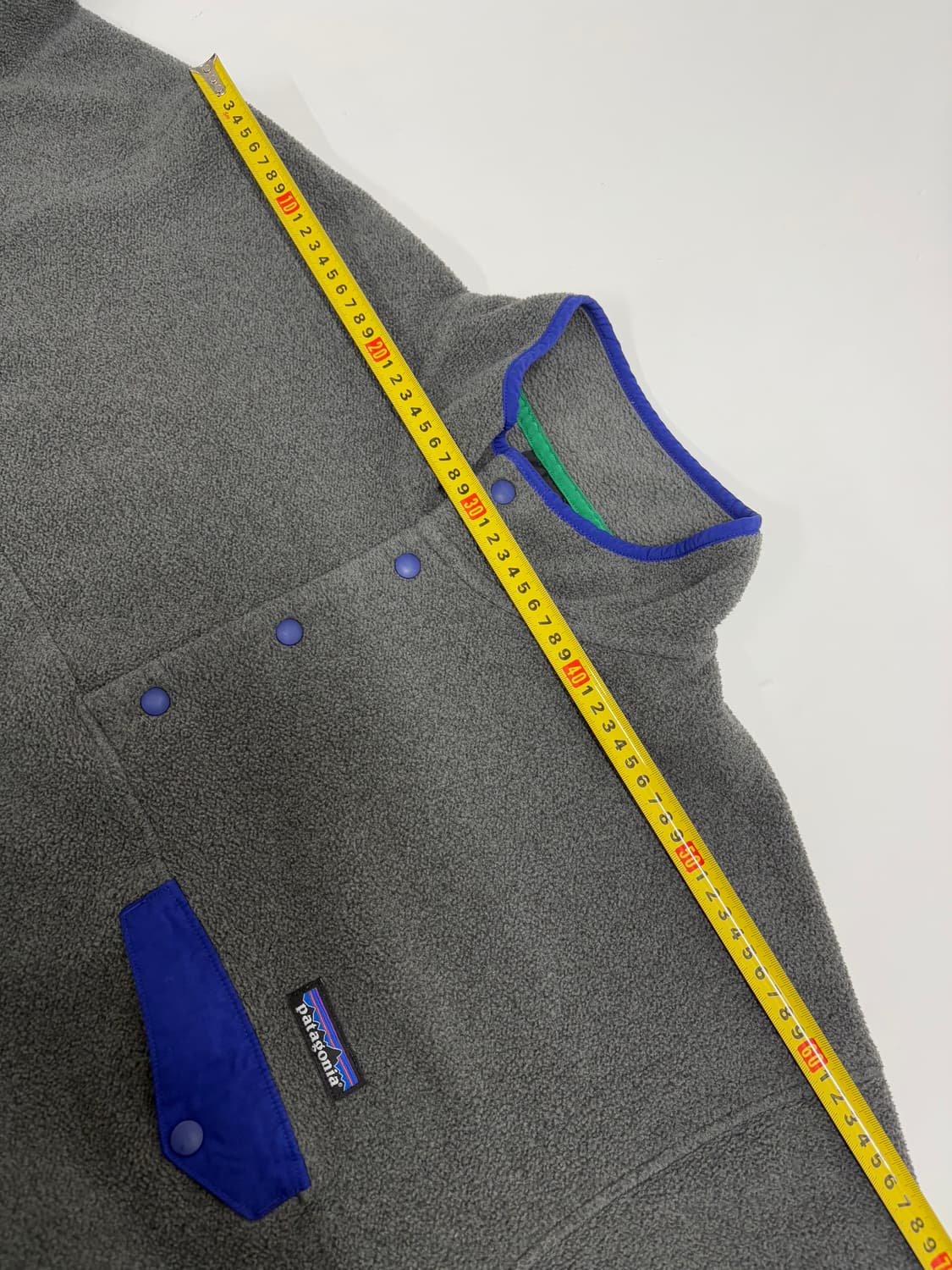 헤비모델)빈티지 파타고니아 신칠라 스냅티 그레이 멘즈XL 상품이미지8