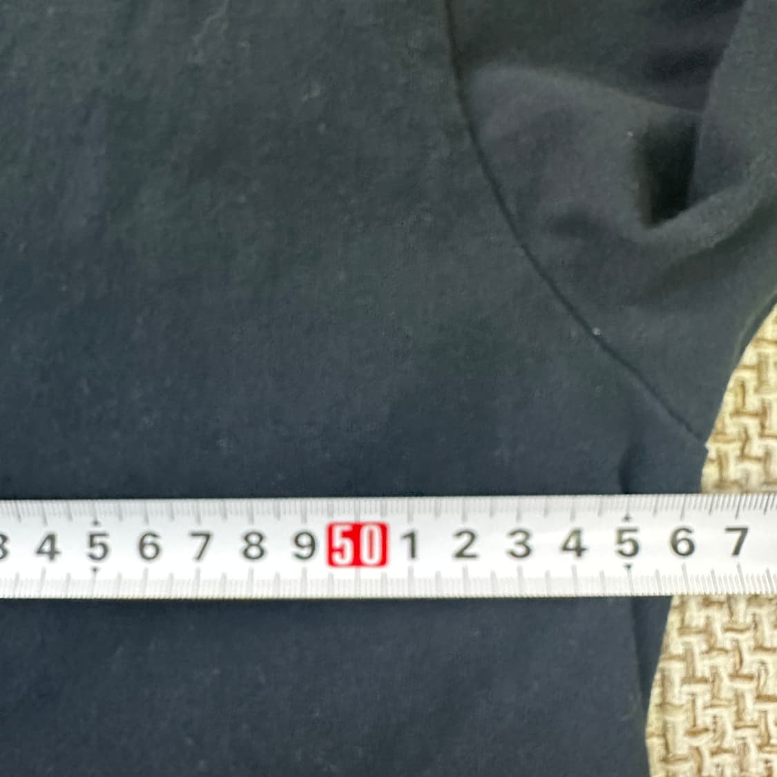 L 빈티지 프린팅 블랙 반팔티 0410D 상품이미지5