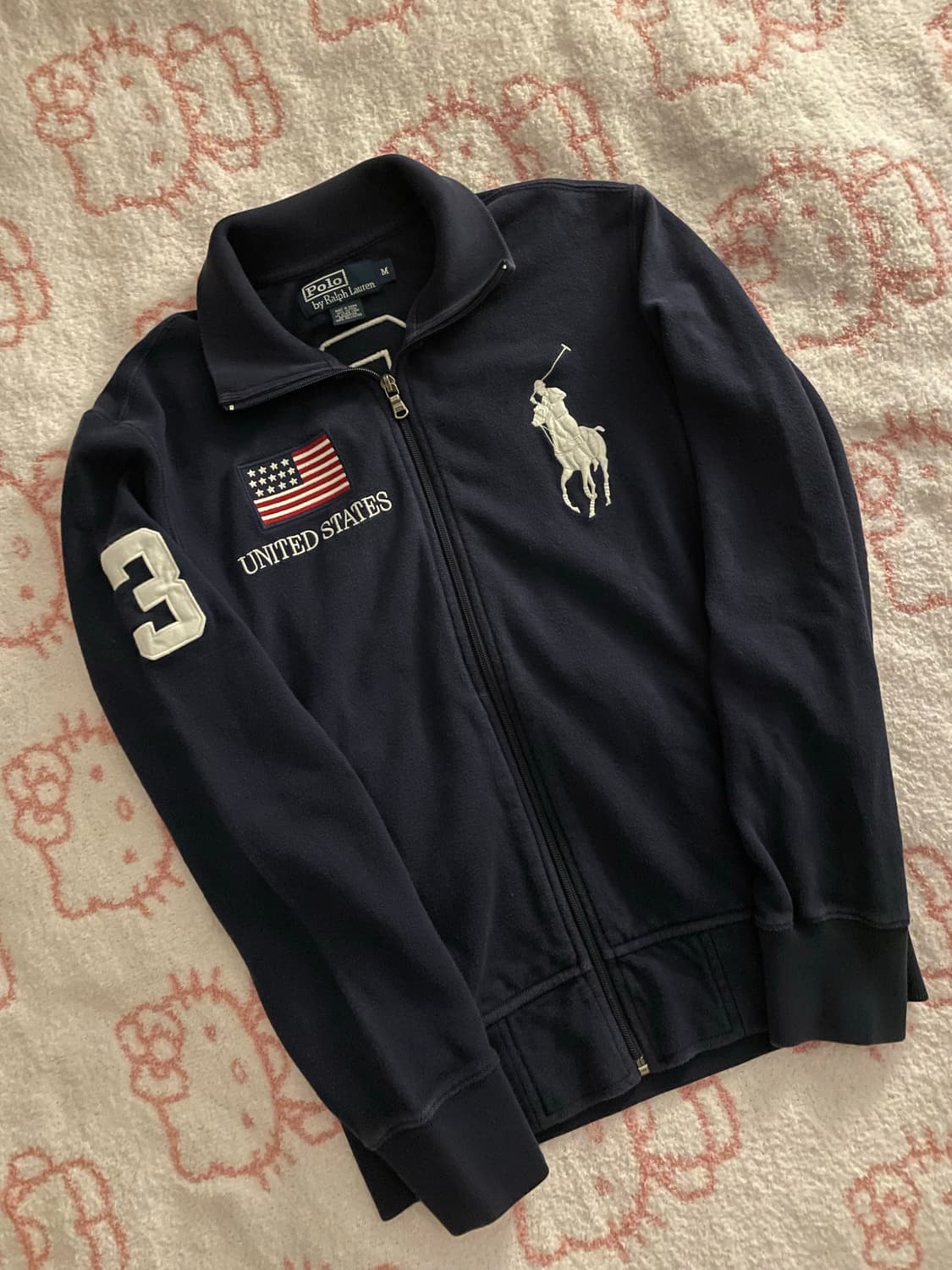 폴로 랄프로렌 빅포니 usa 코튼집업 #3 상품이미지2