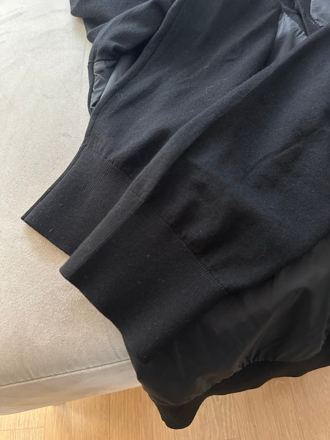 몽클레어 블랙 니트 가디건 L(95-100) 상품이미지6