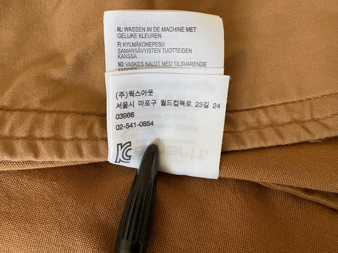 칼하트 파커 셔츠 자켓 브라운 L 상품이미지8