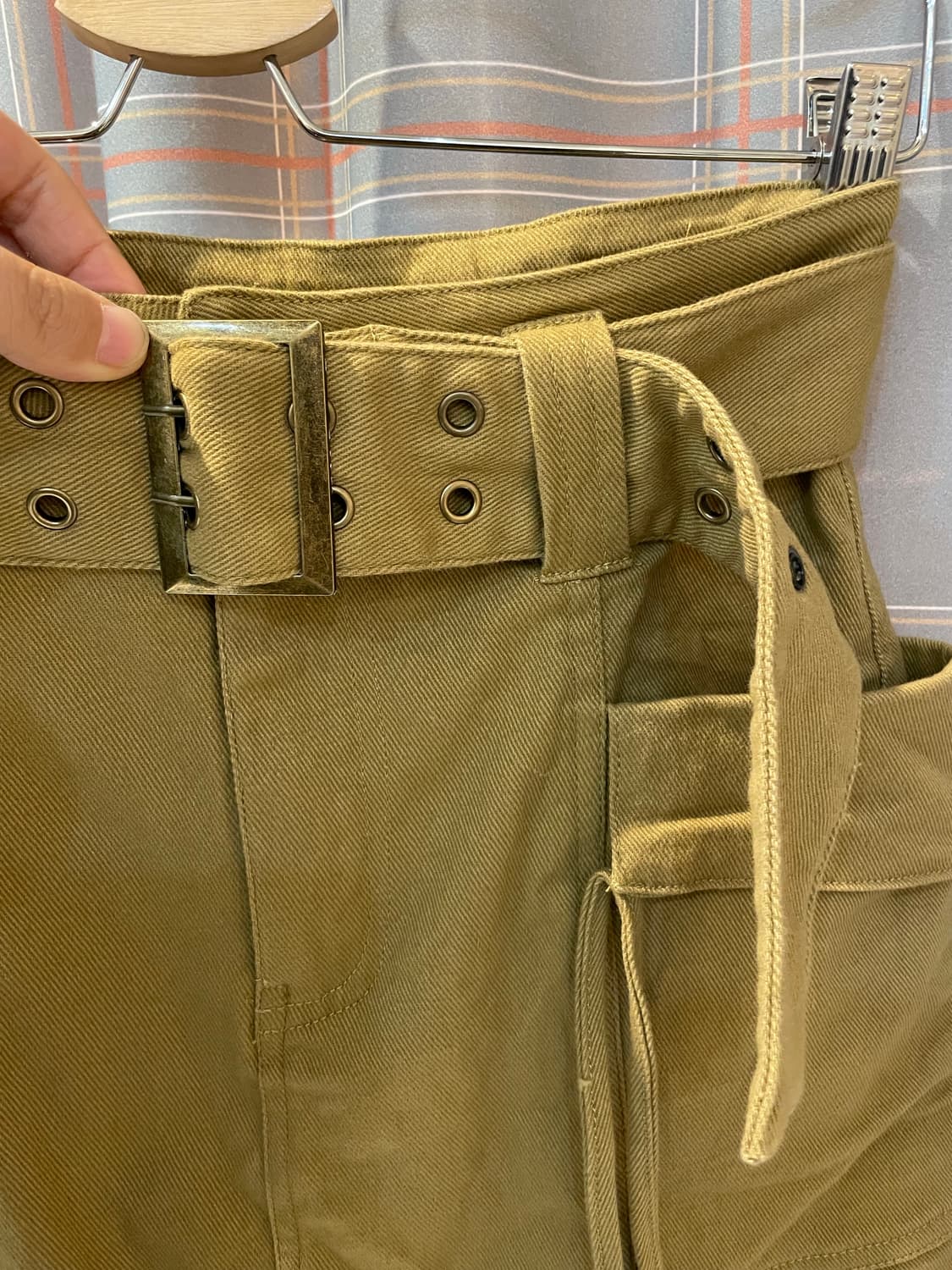 일본빈티지 y2k 웨스턴 벨트세트스커트 상품이미지5