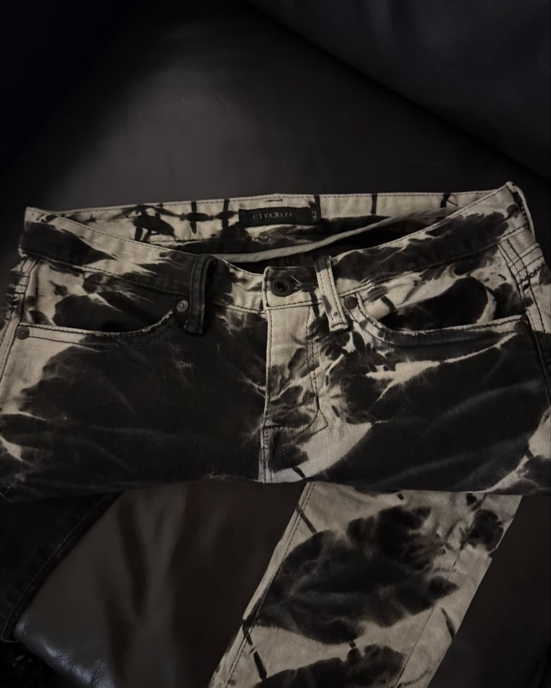 Civarize 00s Tie-dye skinny jeans 상품이미지3