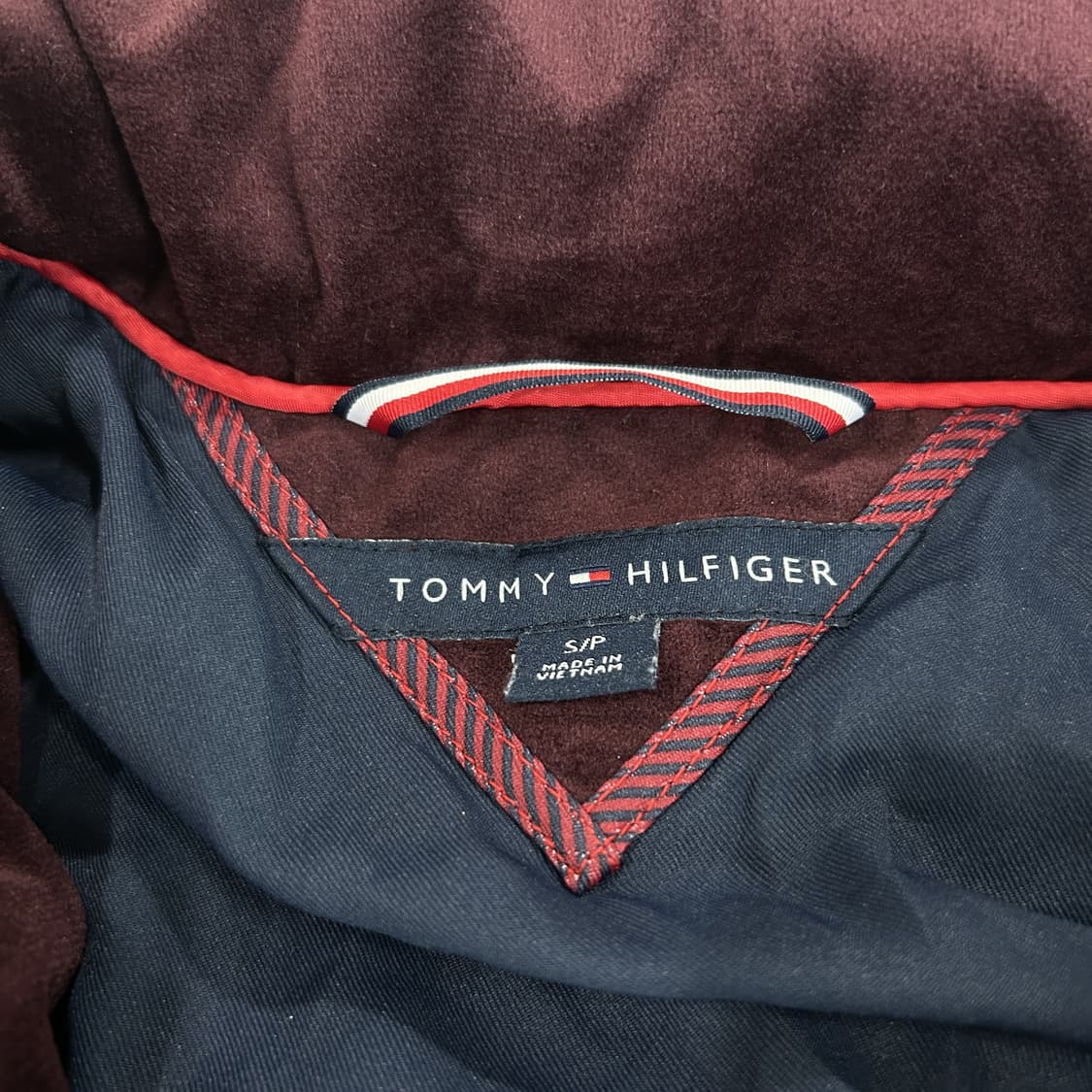 타미힐피거 벨벳 퍼플 여성 패딩 s 상품이미지2