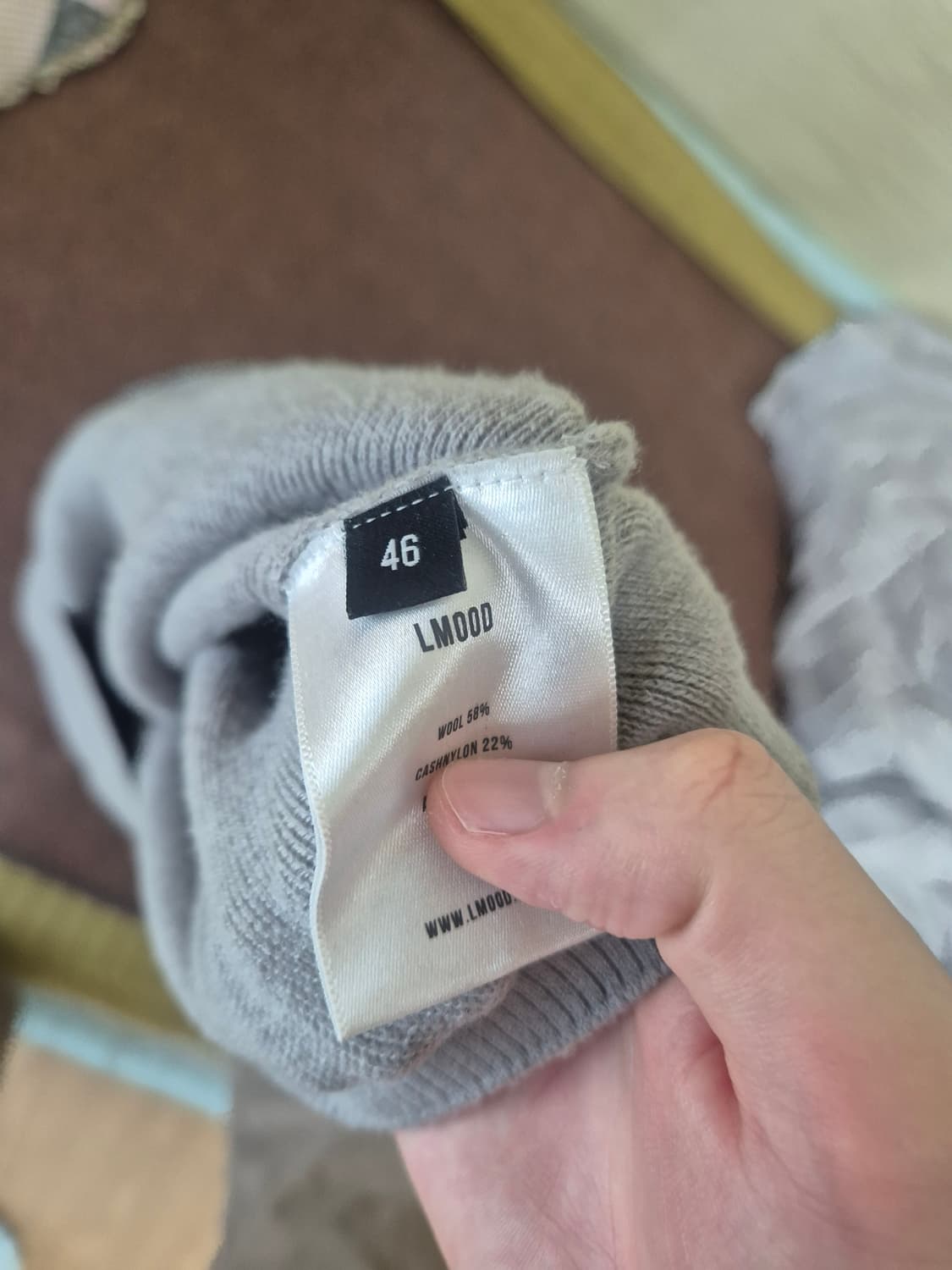 엘무드 화란니트 미드그레이(46) 상품이미지2