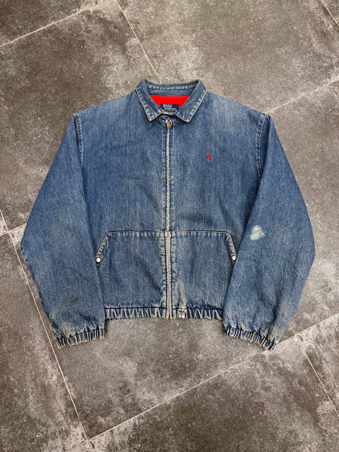 80s USA 폴로 스윙탑 자켓 XL 상품이미지1