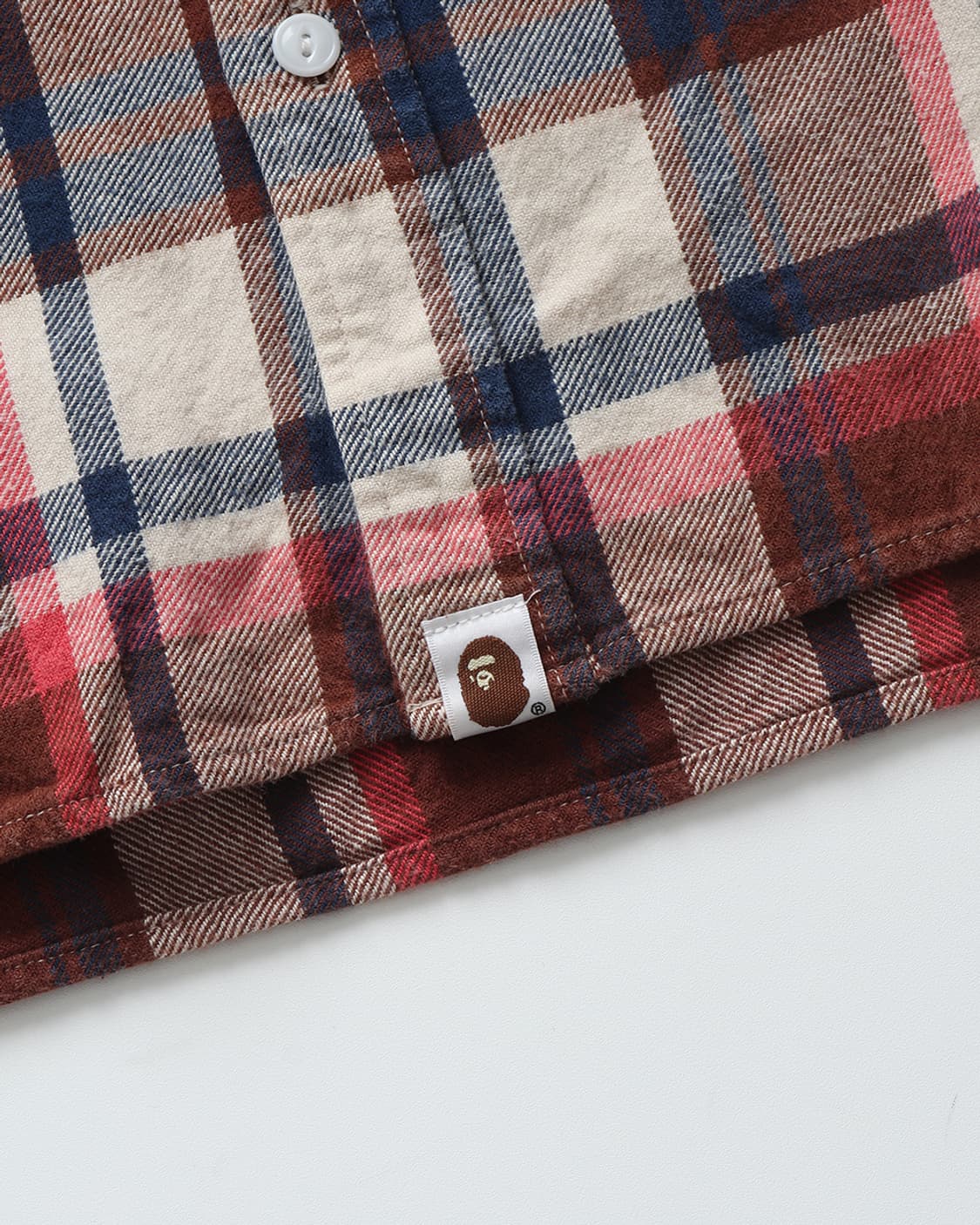 A BATHING APE BAPE Check Flannel Shirt 상품이미지6