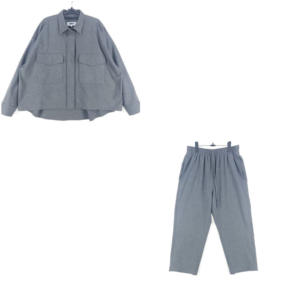 [여44]메종마르지엘라 그레이 오버사이즈 자켓 세트[Y53-047] 상품이미지2