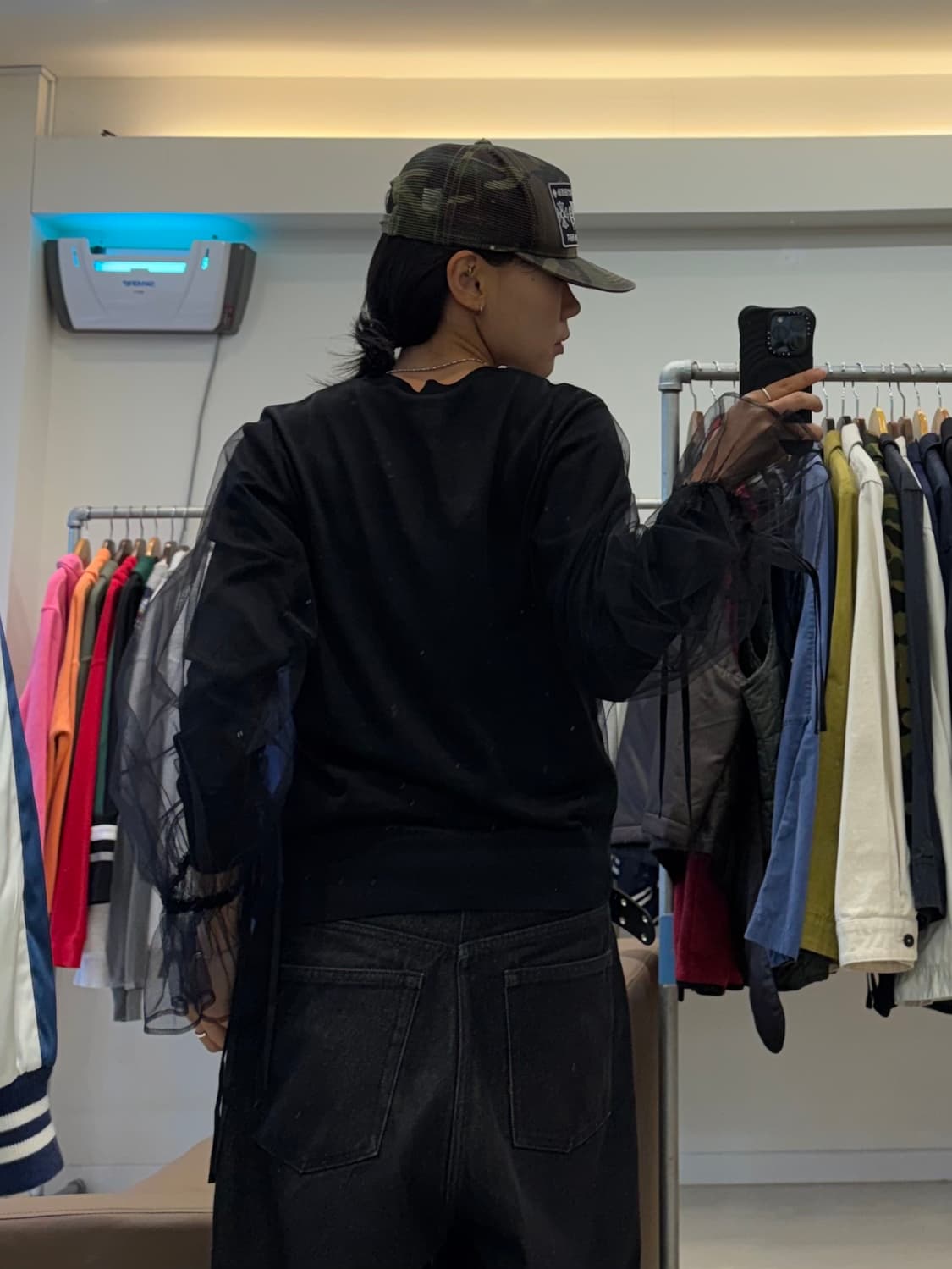 새상품 꼼데가르송 느와 케이 니노미야 탑 상품이미지8