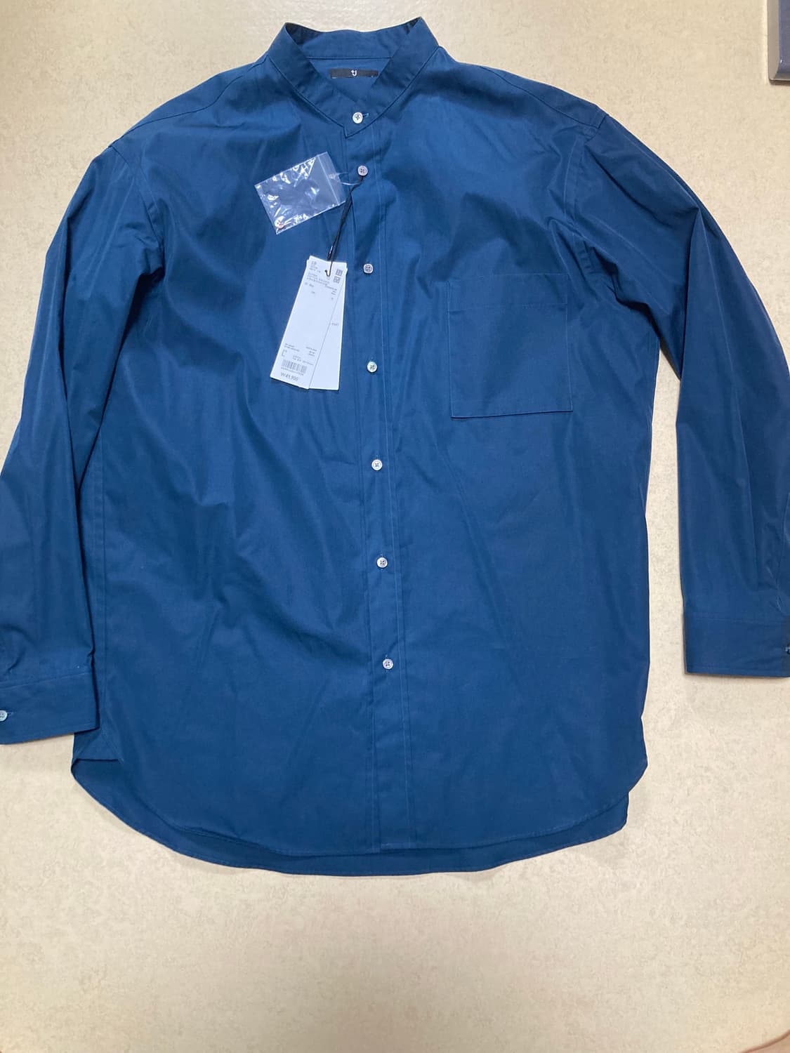 유니클로 질샌더 +j 수피마코튼 오버사이즈 셔츠 (L 새상품) 상품이미지3