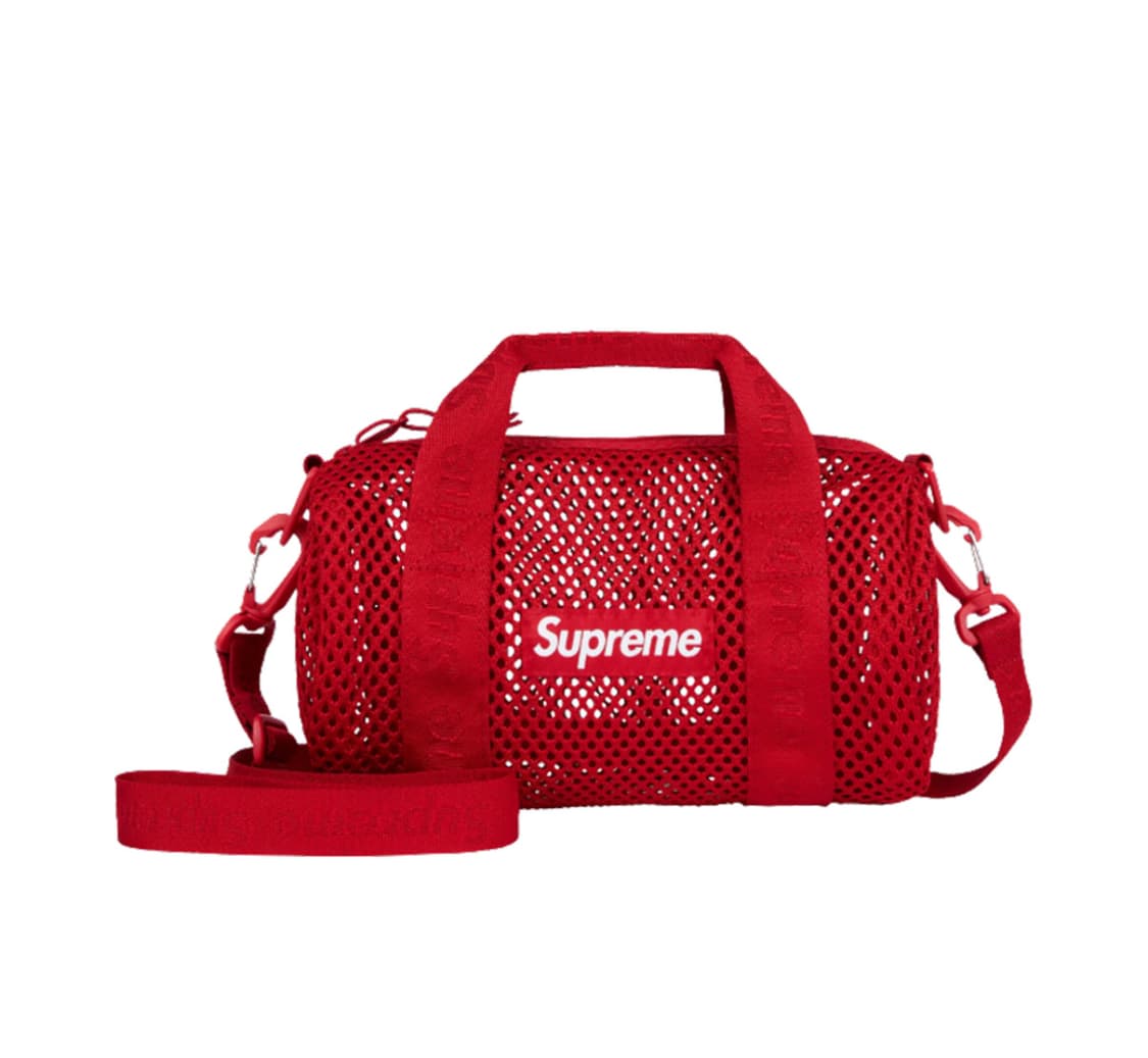 슈프림 메쉬 미니 더플백 레드 상품이미지1