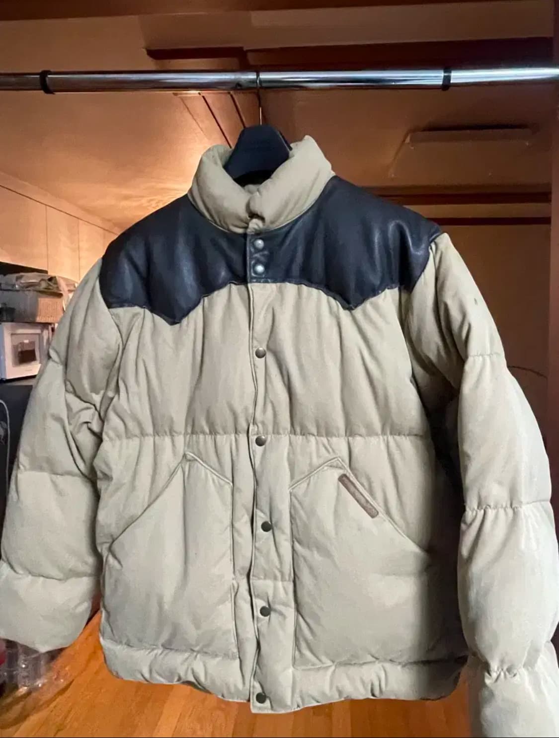 폴로 진스 웨스턴 요크 숏 패딩 상품이미지1