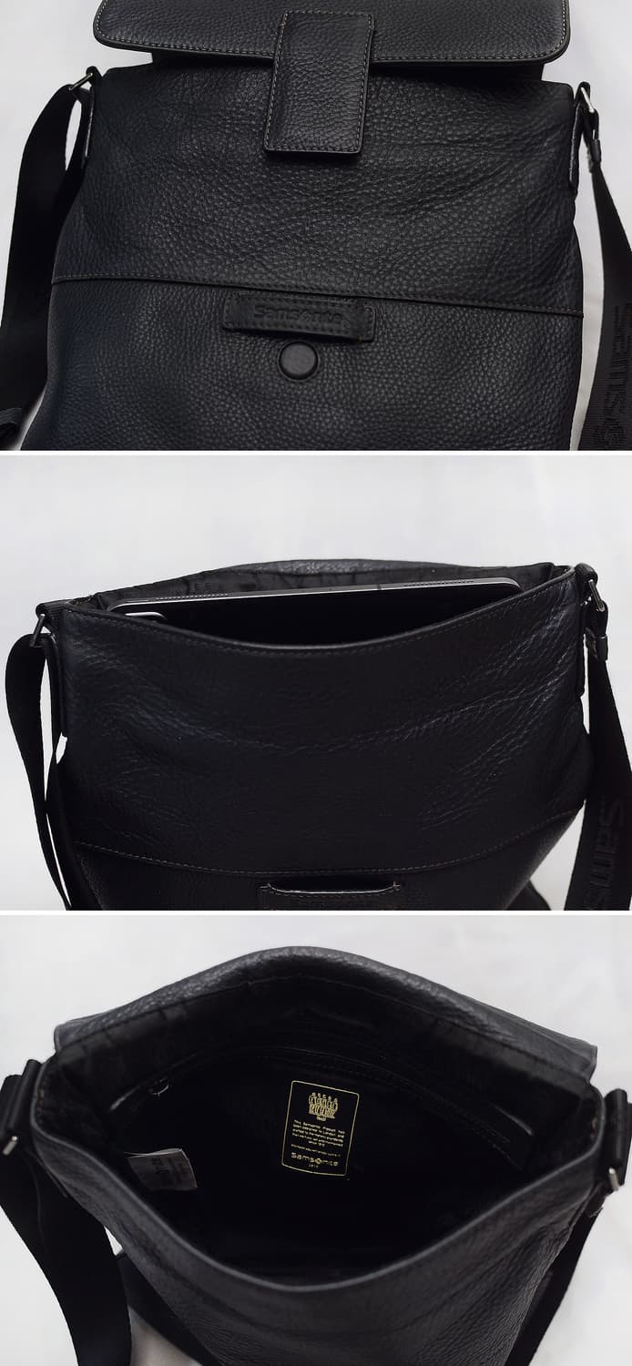 샘소나이트 테리 풀그레인 소프트레더 크로스바디 상품이미지5