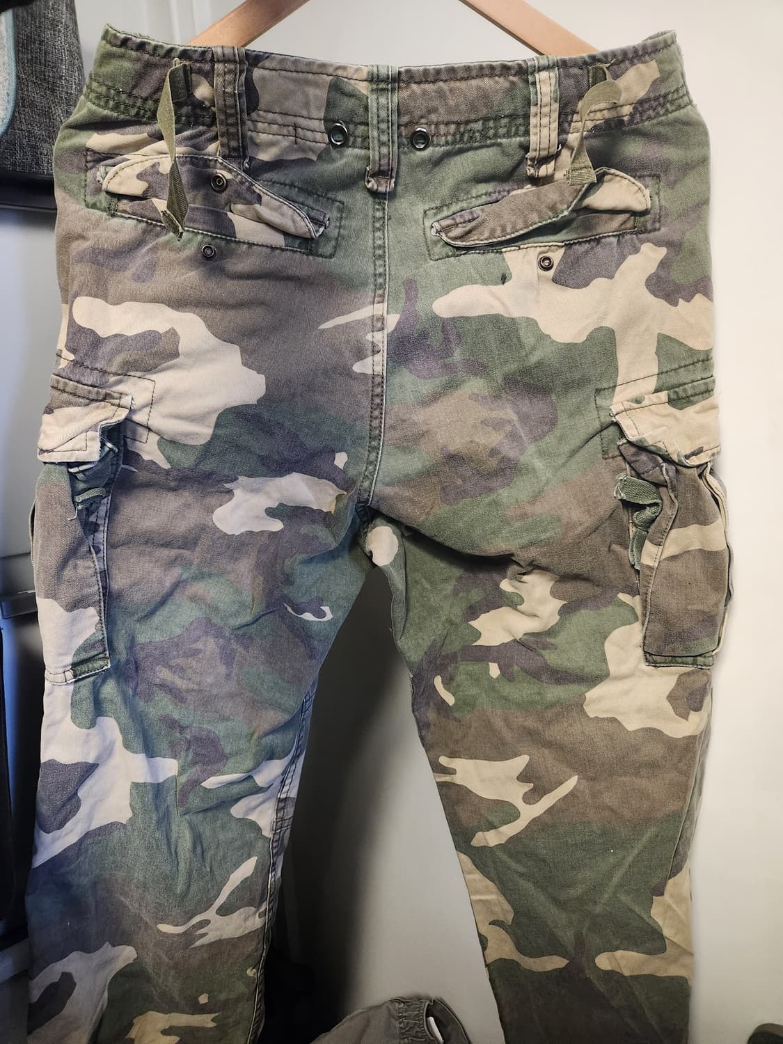 Tom & Ashley 밀리터리 카고 팬츠 S 상품이미지2