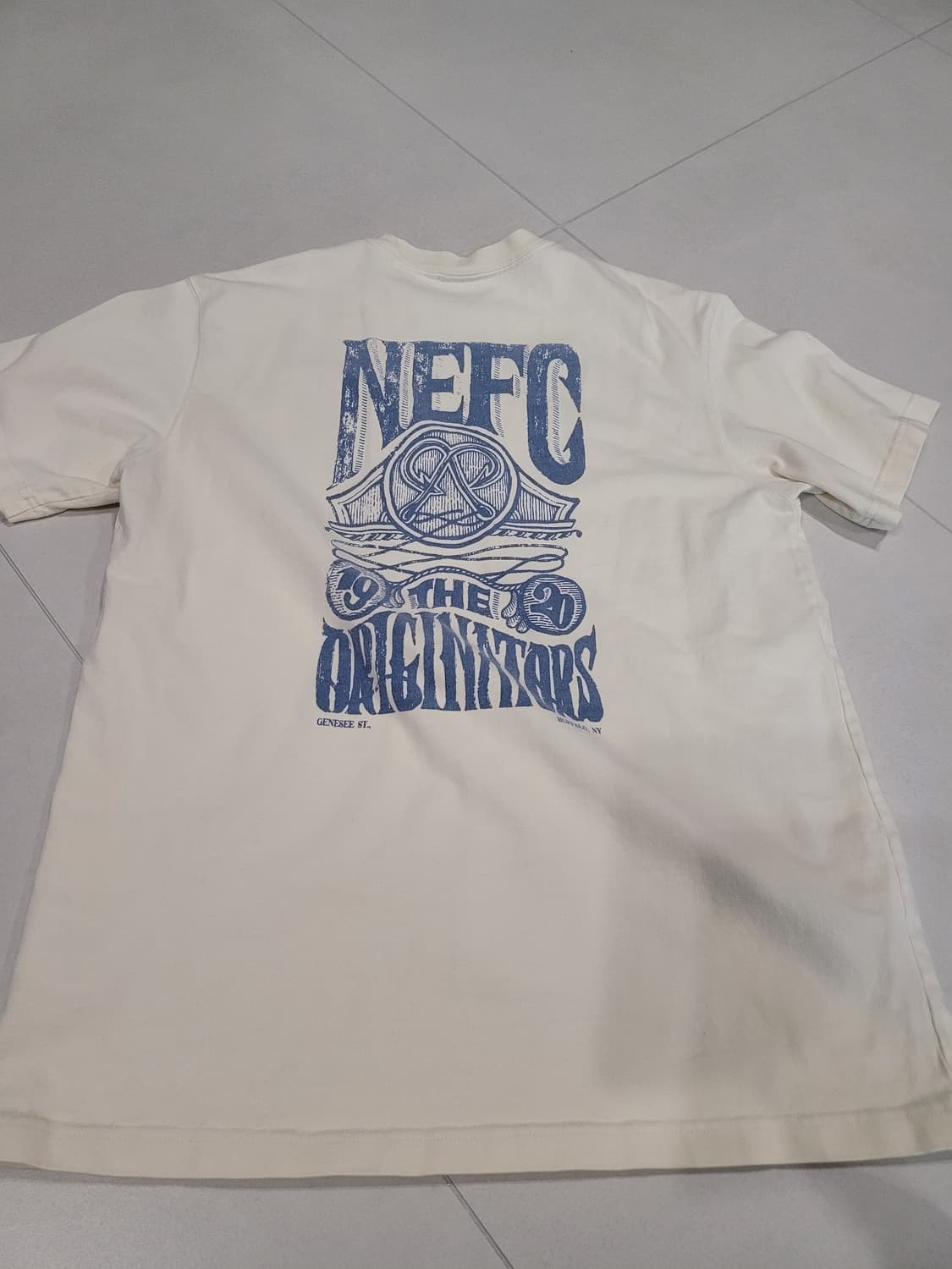 🎣  뉴에라 NEFC 1920 워시드 티셔츠 상품이미지1