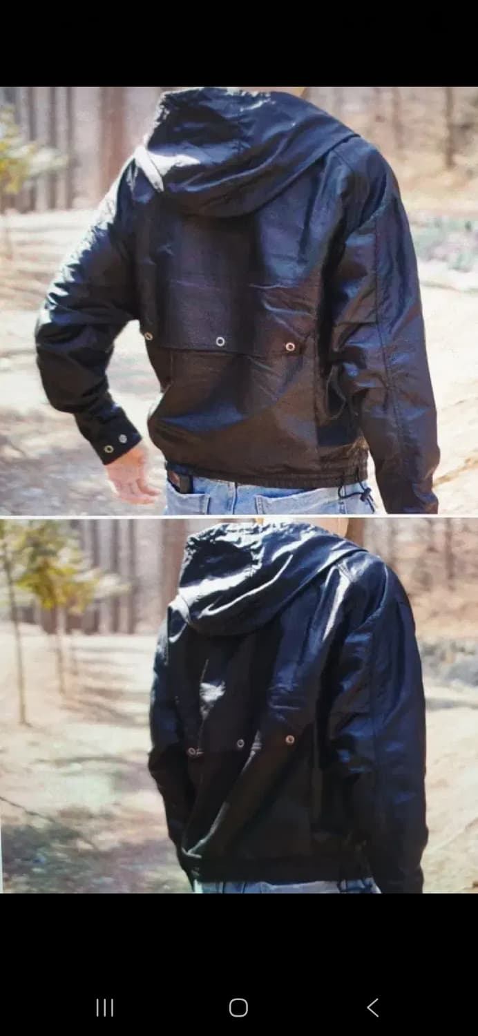 지오송지오 남자 카키 반집업 아노락후드 바람막이.
싸이즈 100 상품이미지6