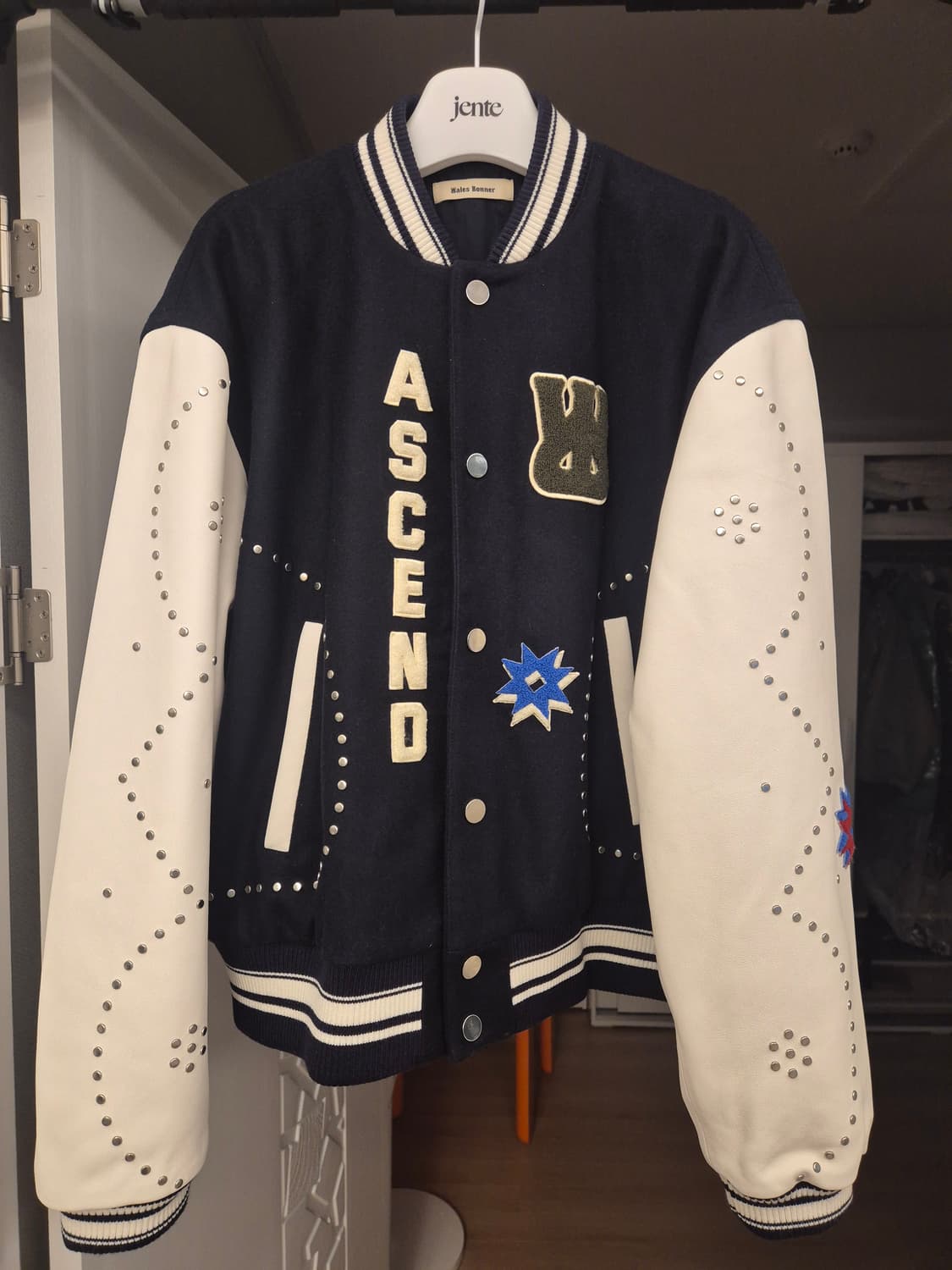 웨일즈보너 ascend 바시티 자켓 상품이미지5