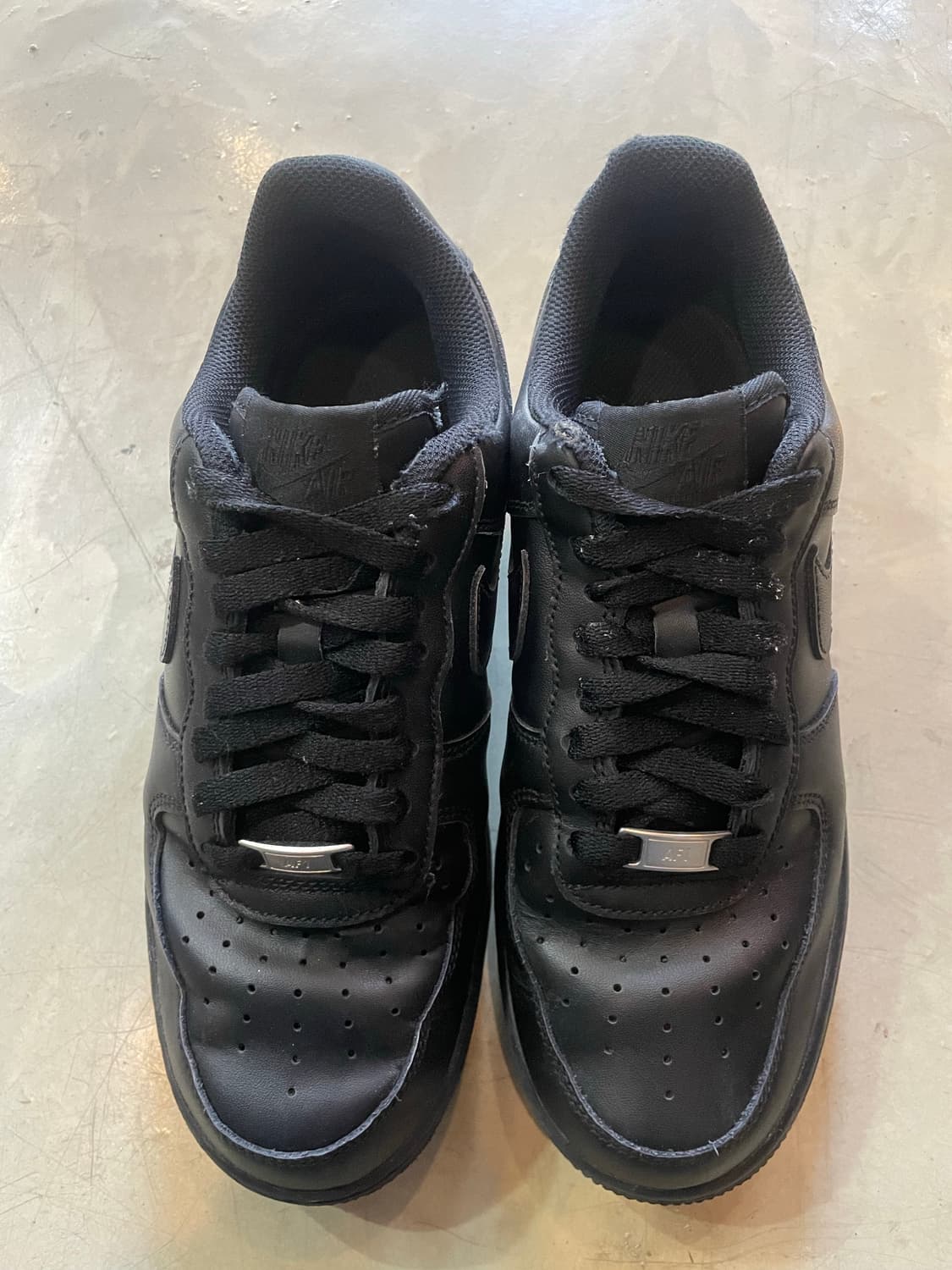 나이키 에어포스1 블랙 260 상품이미지2