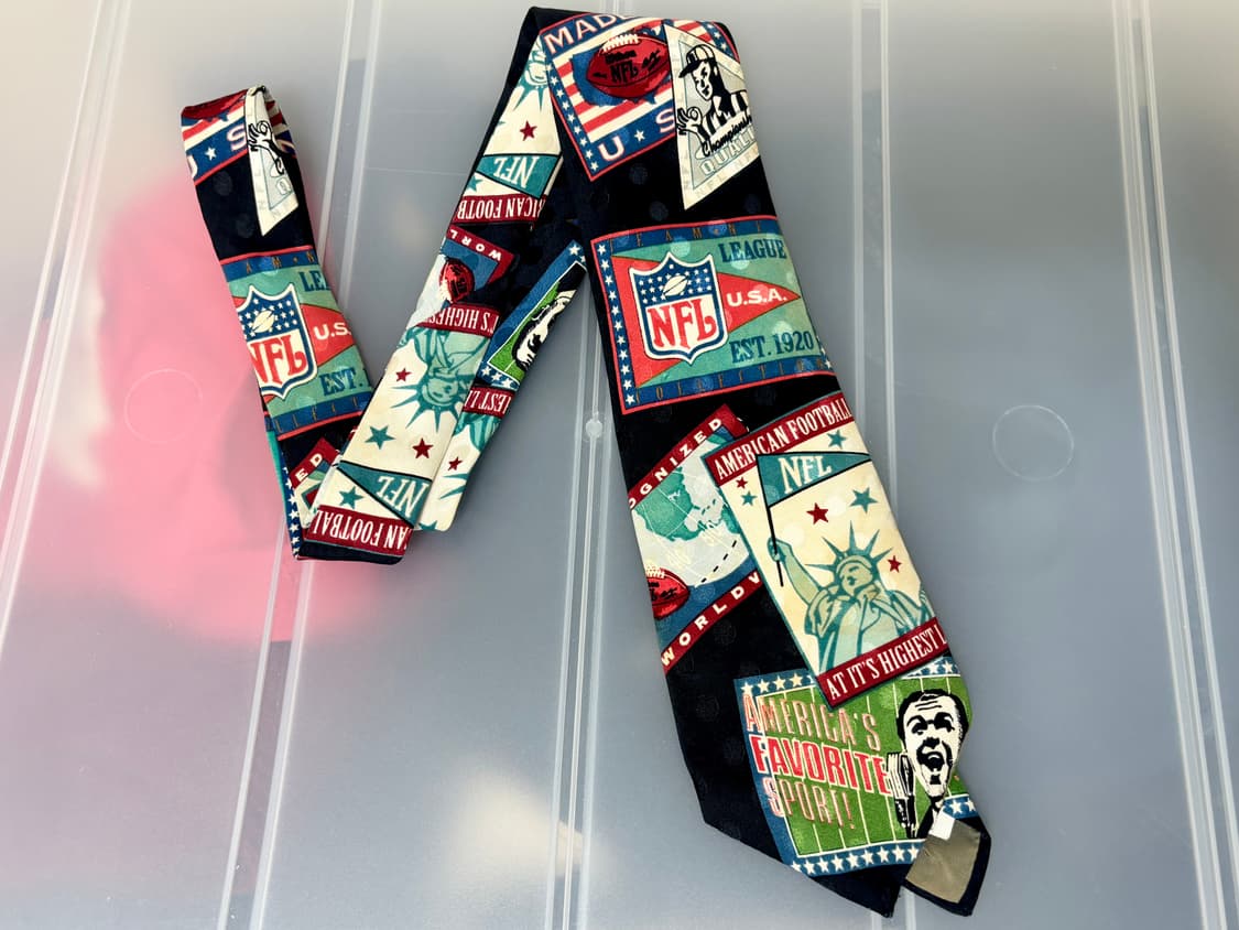 빈티지 넥타이 실크 타이 미국산  상품이미지1