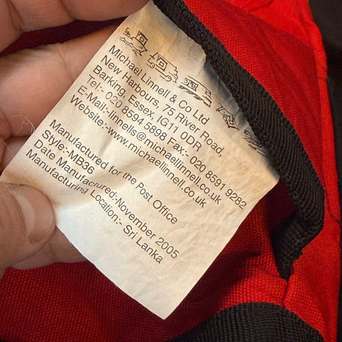 브리티쉬 로열 메일 메신저백 상품이미지8