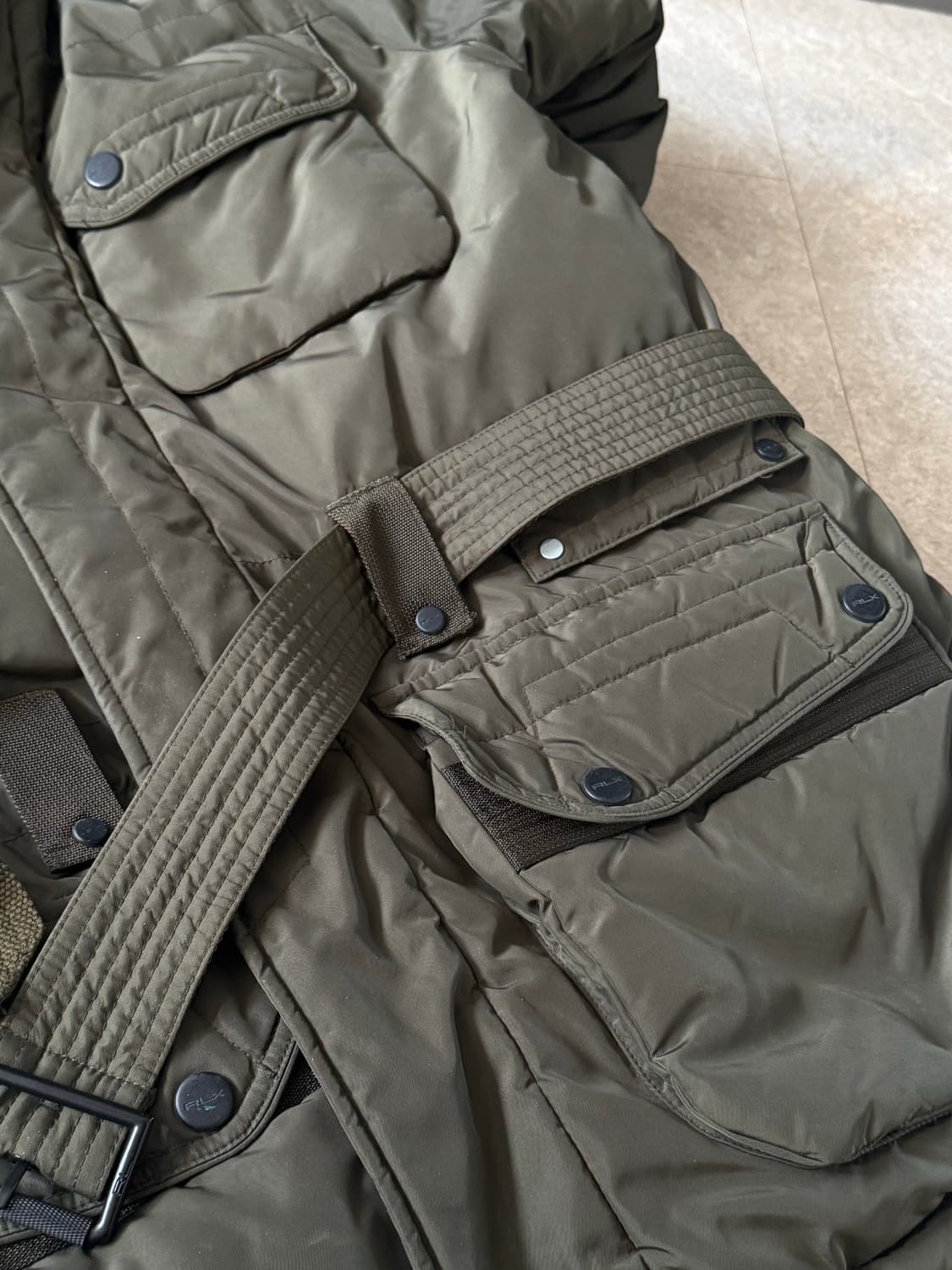 폴로 로버다운 카키 M 상품이미지4