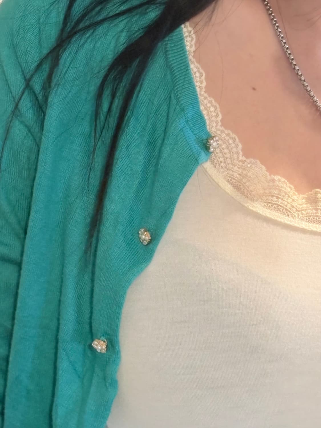 japan vintage cardigan+sleeve set 상품이미지2