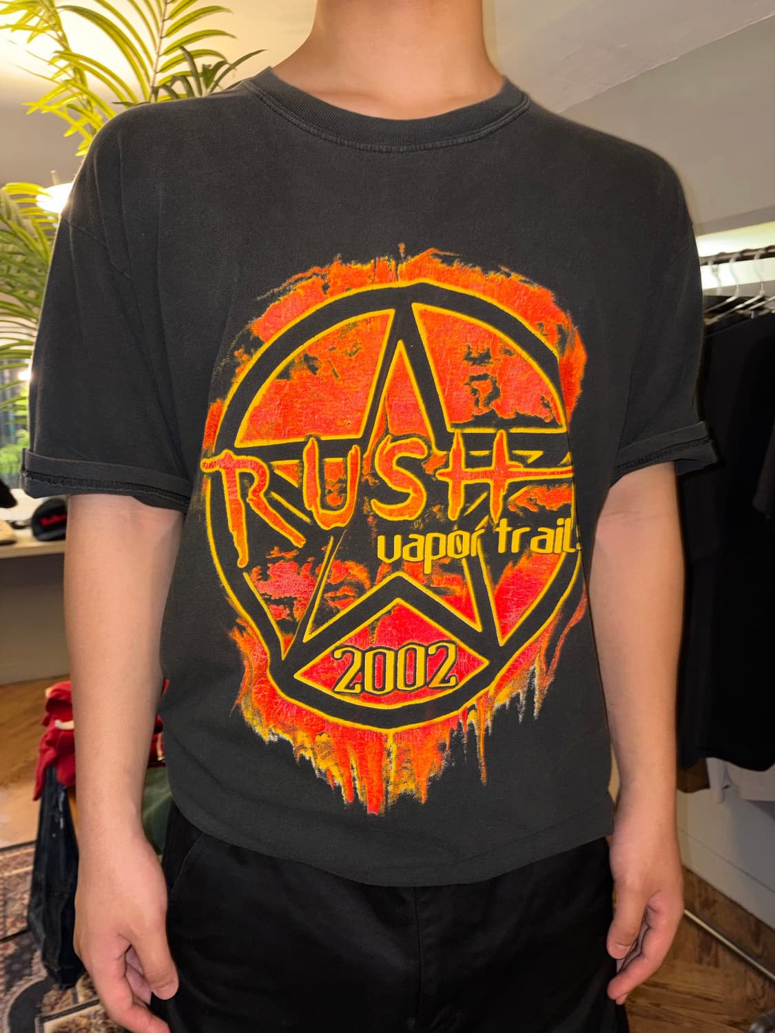 00‘s Rush Vapor Trails tour hard faded T 상품이미지8