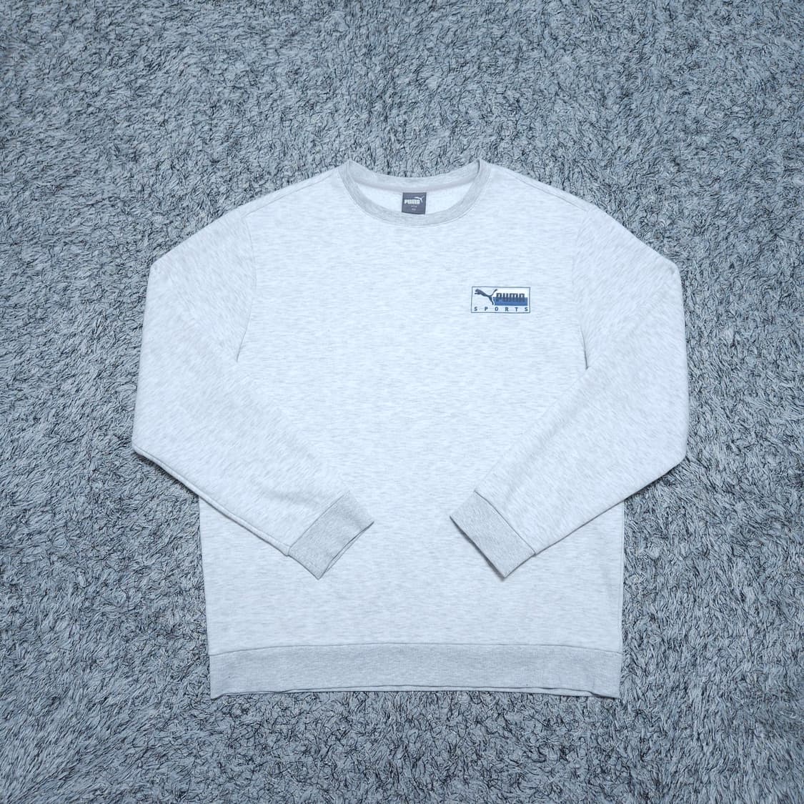 퓨마) XXL 남자 기모맨투맨 플리스 스웨트셔츠 / 왕눈이샵 상품이미지1