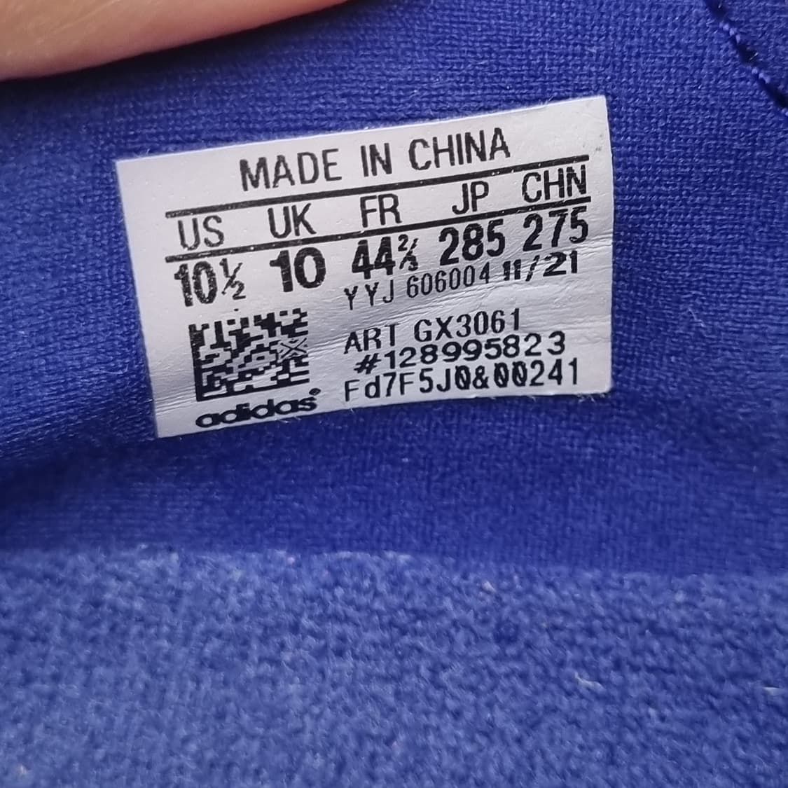 아디다스 울트라부스트 블루 운동화285 상품이미지6